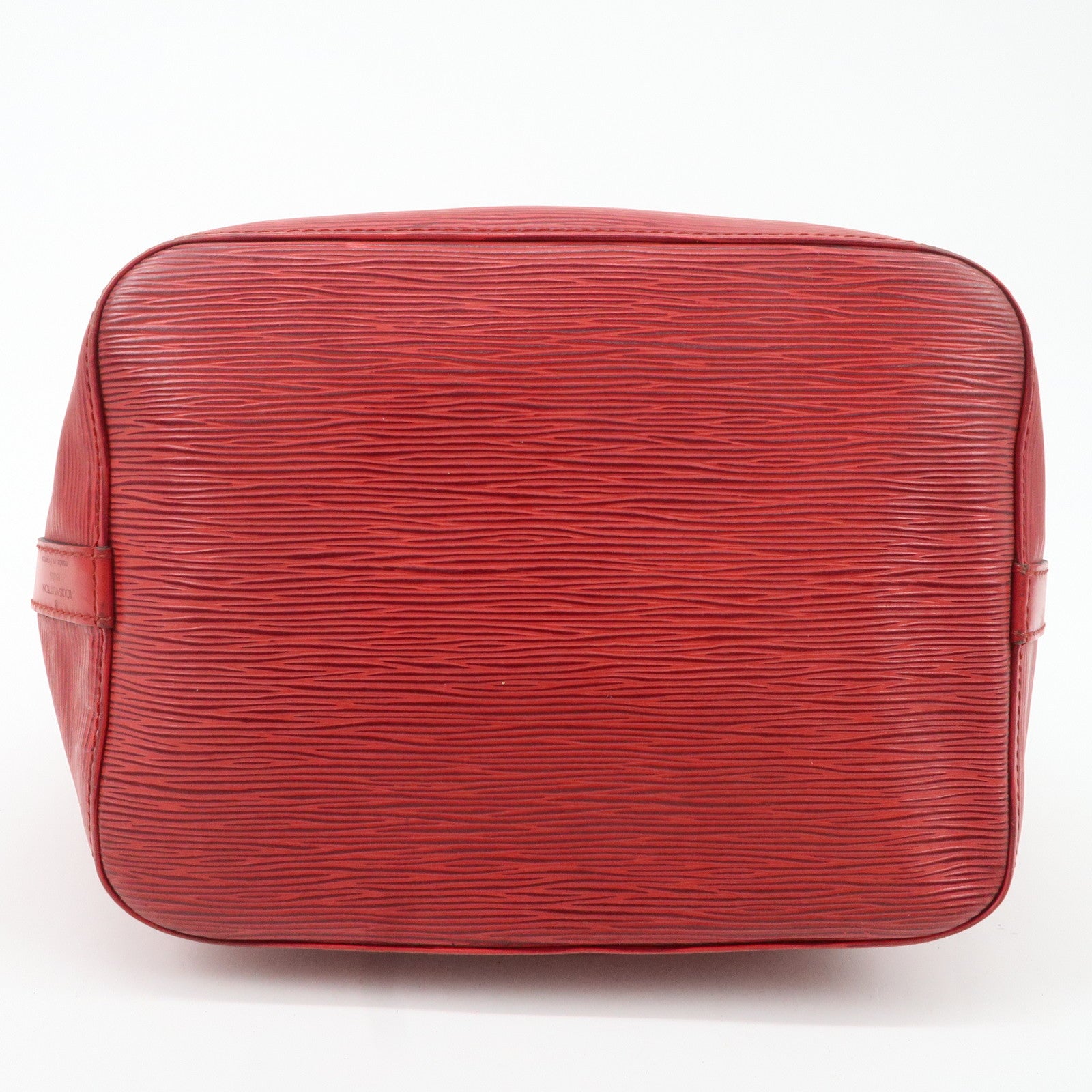 Louis Vuitton Epi Petit Noe Shoulder Bag Castilian Red M44107 Used