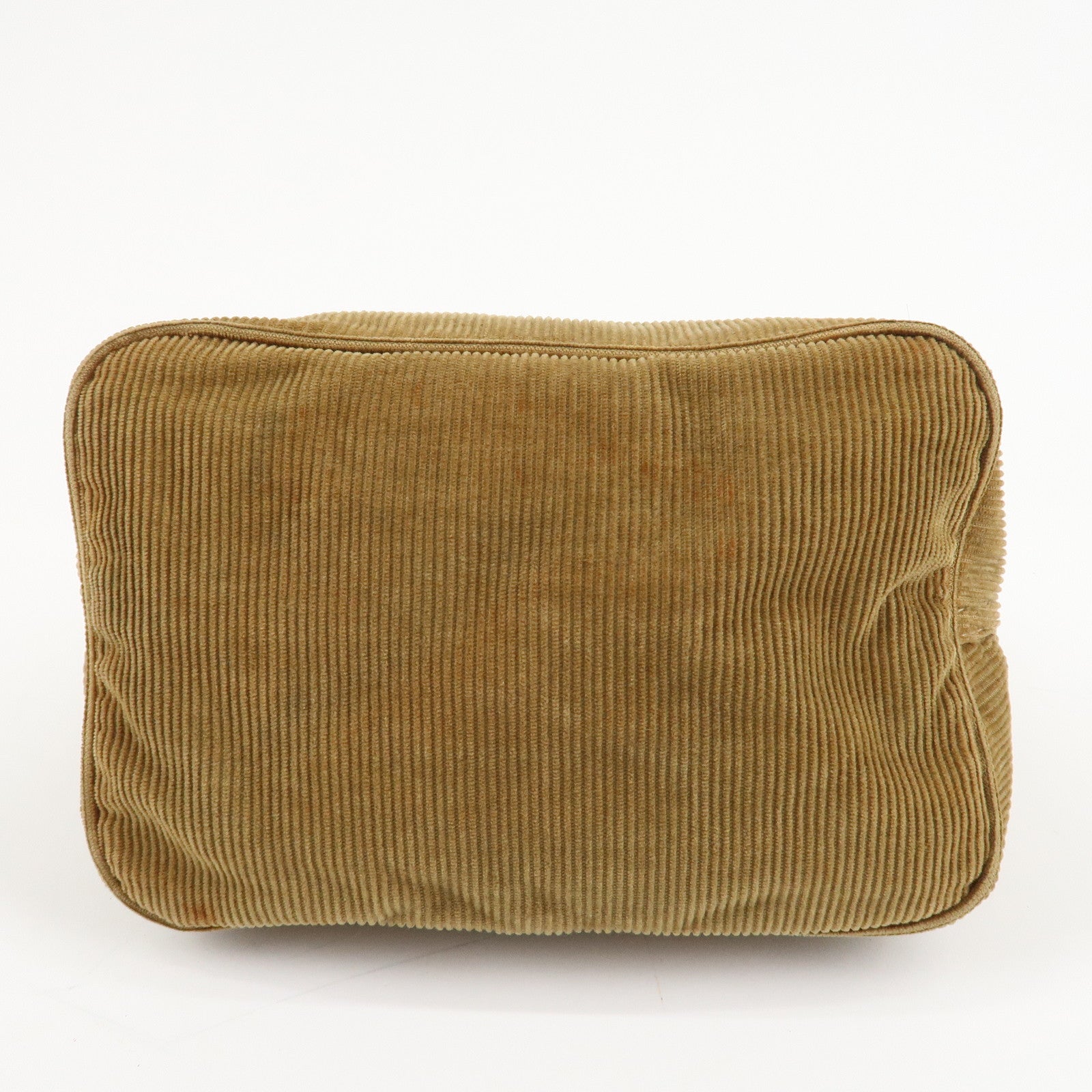 FENDI Corduroy Shoulder Bag 20686 Used