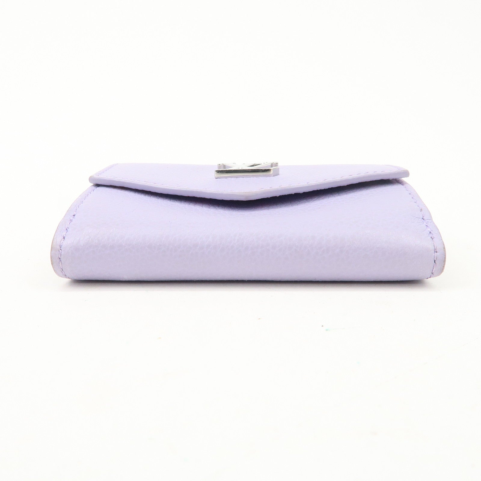 Louis Vuitton Portefeuille Lock Mini Wallet Purple M81887 Used