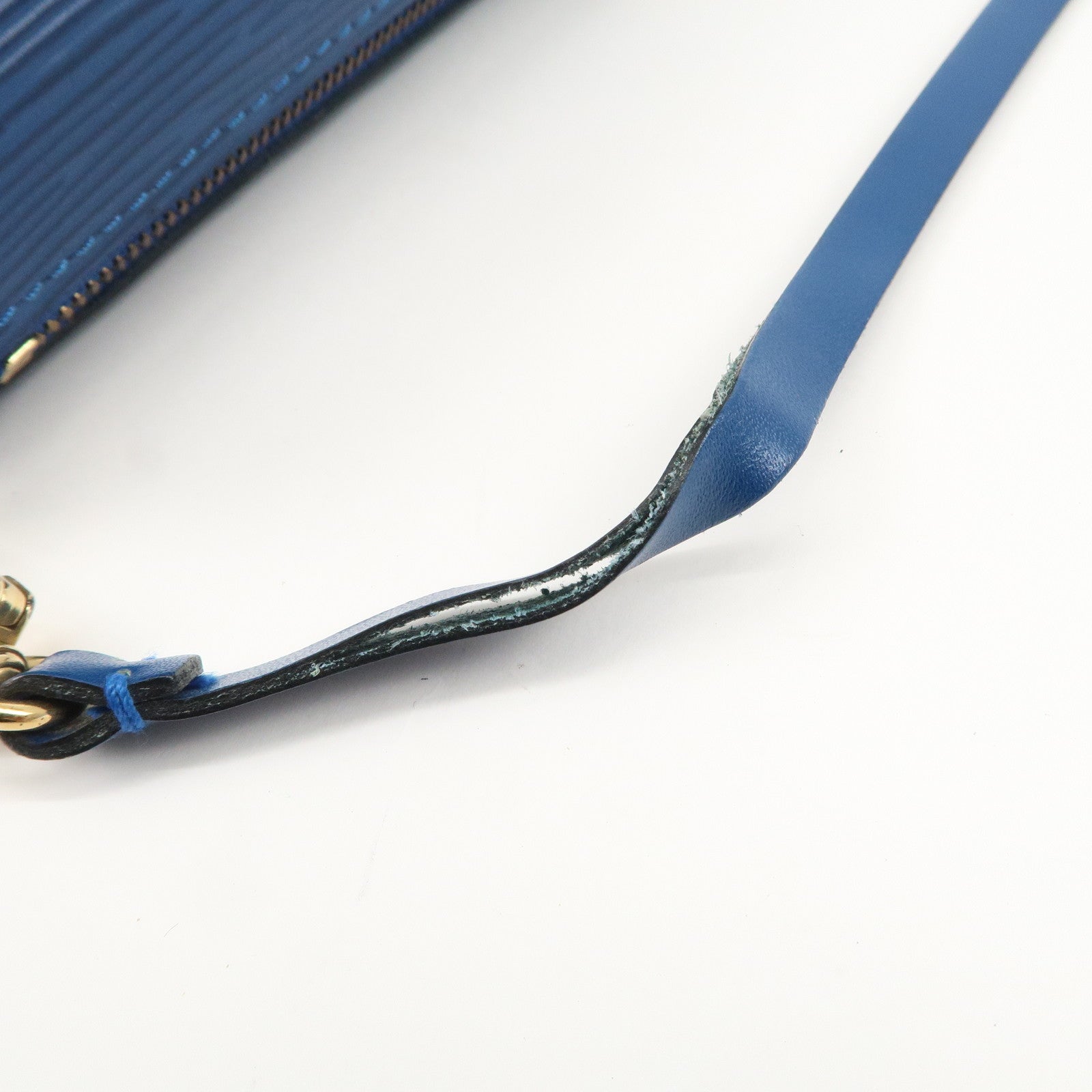 Louis Vuitton Epi Set of2 Soufflot Pouch Castilian Red Toledo Blue Used