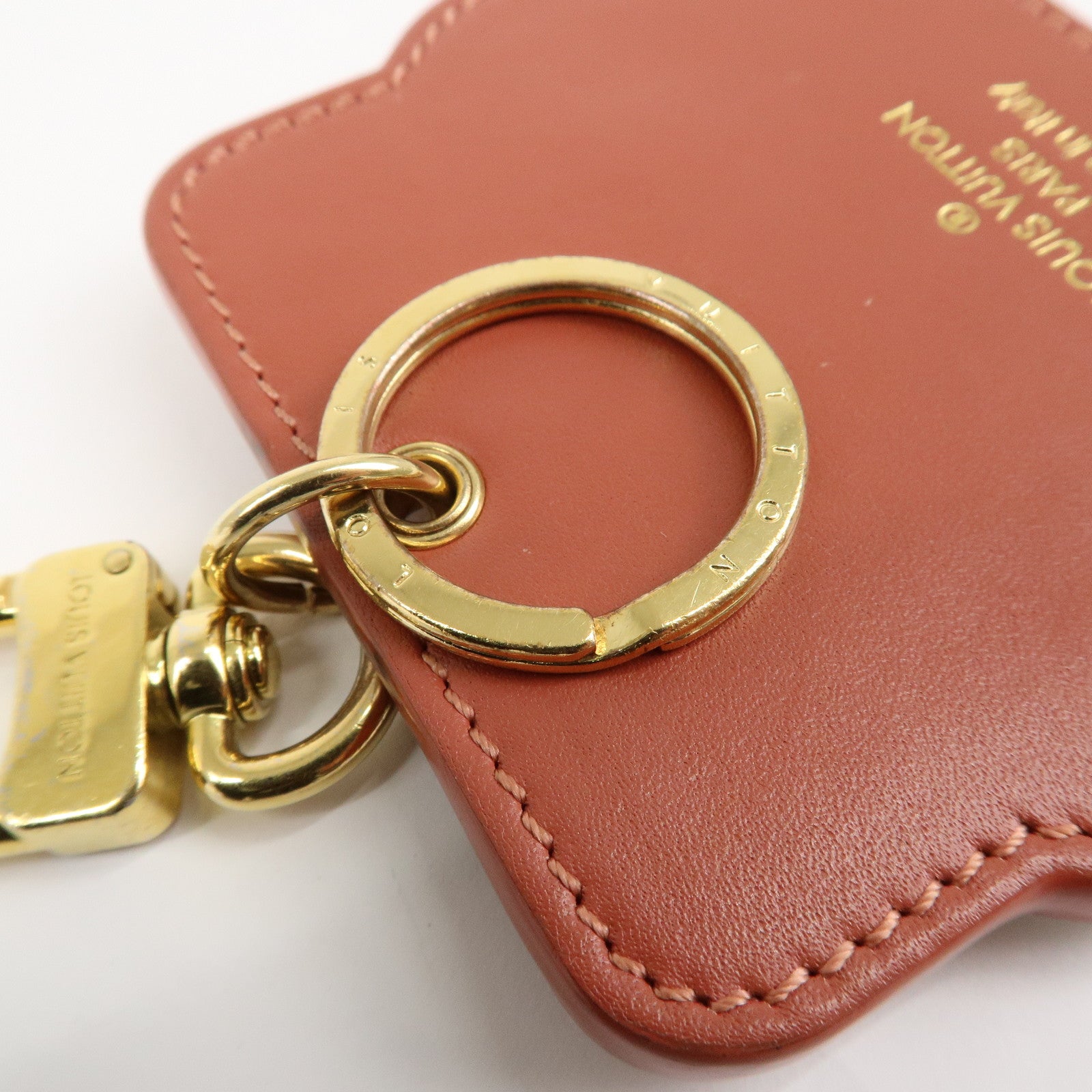 Louis Vuitton Monogram Vernis Porte Cles Animal Face M68217 Used