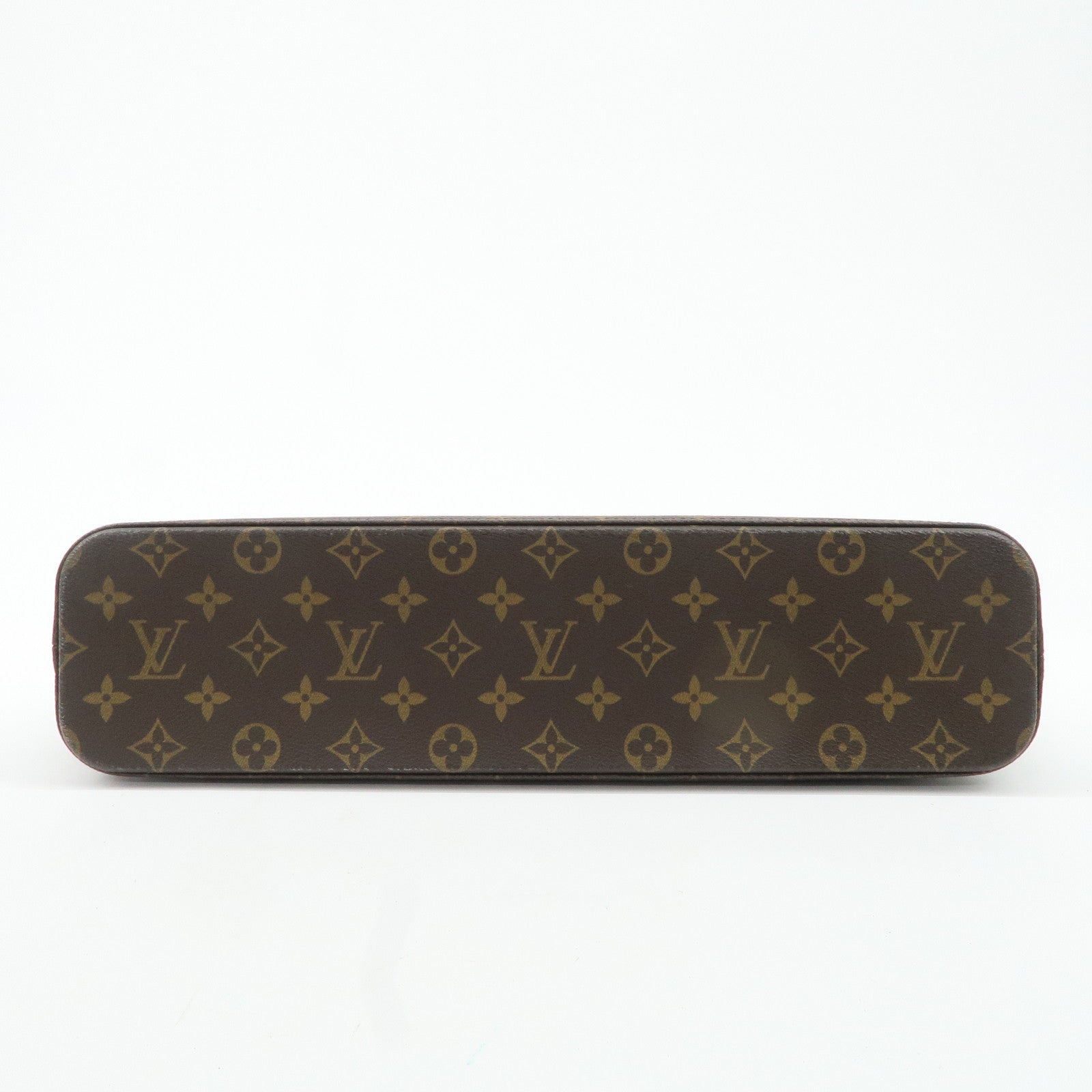 Louis Vuitton Monogram Luco Tote Bag Hand Bag Brown M51155 Used