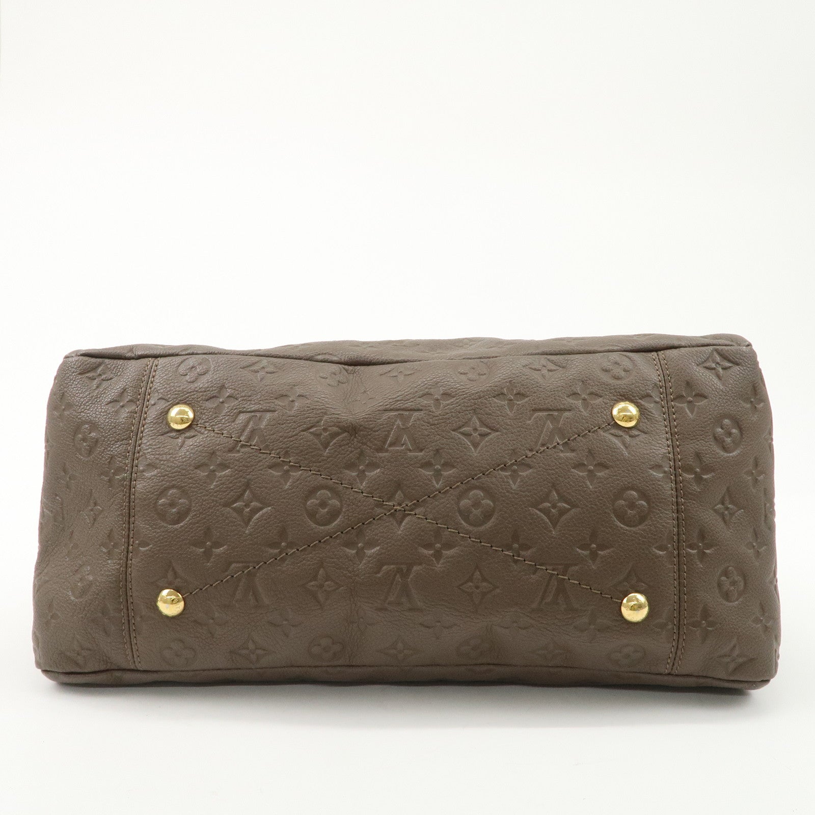 Louis Vuitton Monogram Empreinte Artsy MM Shoulder Bag Terre Used