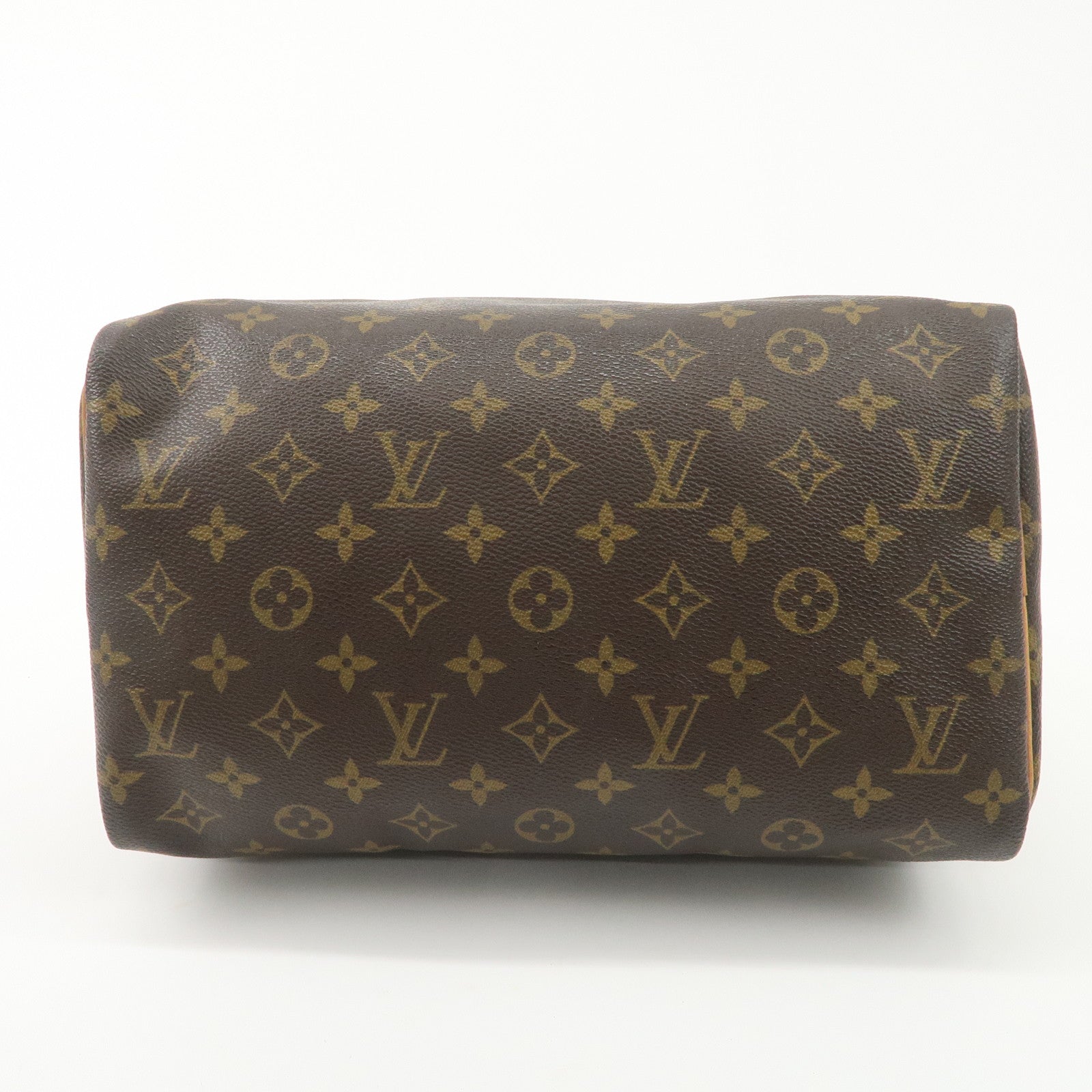 Louis Vuitton Monogram Speedy 30 Hand Bag Boston Bag M41108 Used