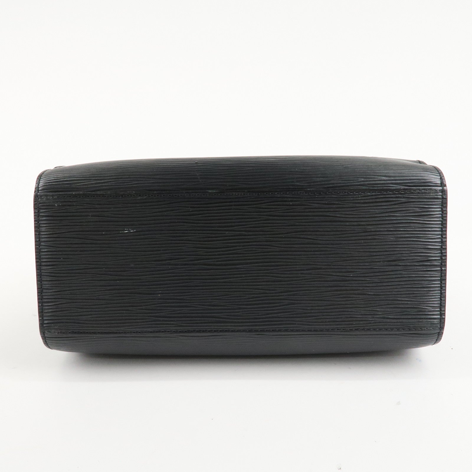 Louis Vuitton Epi Pont Neuf Hand Bag Gold HDW Noir Black M52052 Used