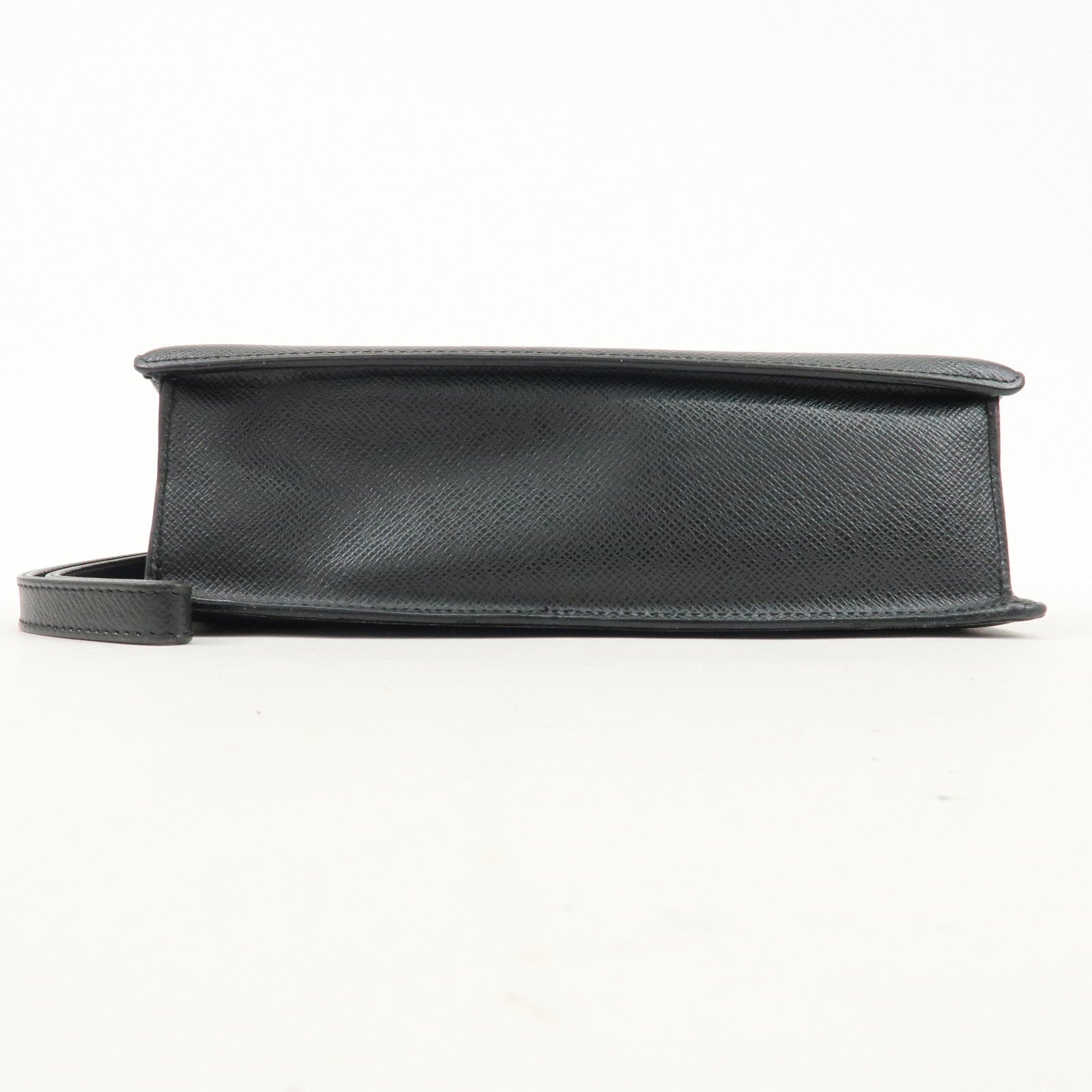 Louis Vuitton Taiga Selenga Clutch Bag Ardoise M30782 Used