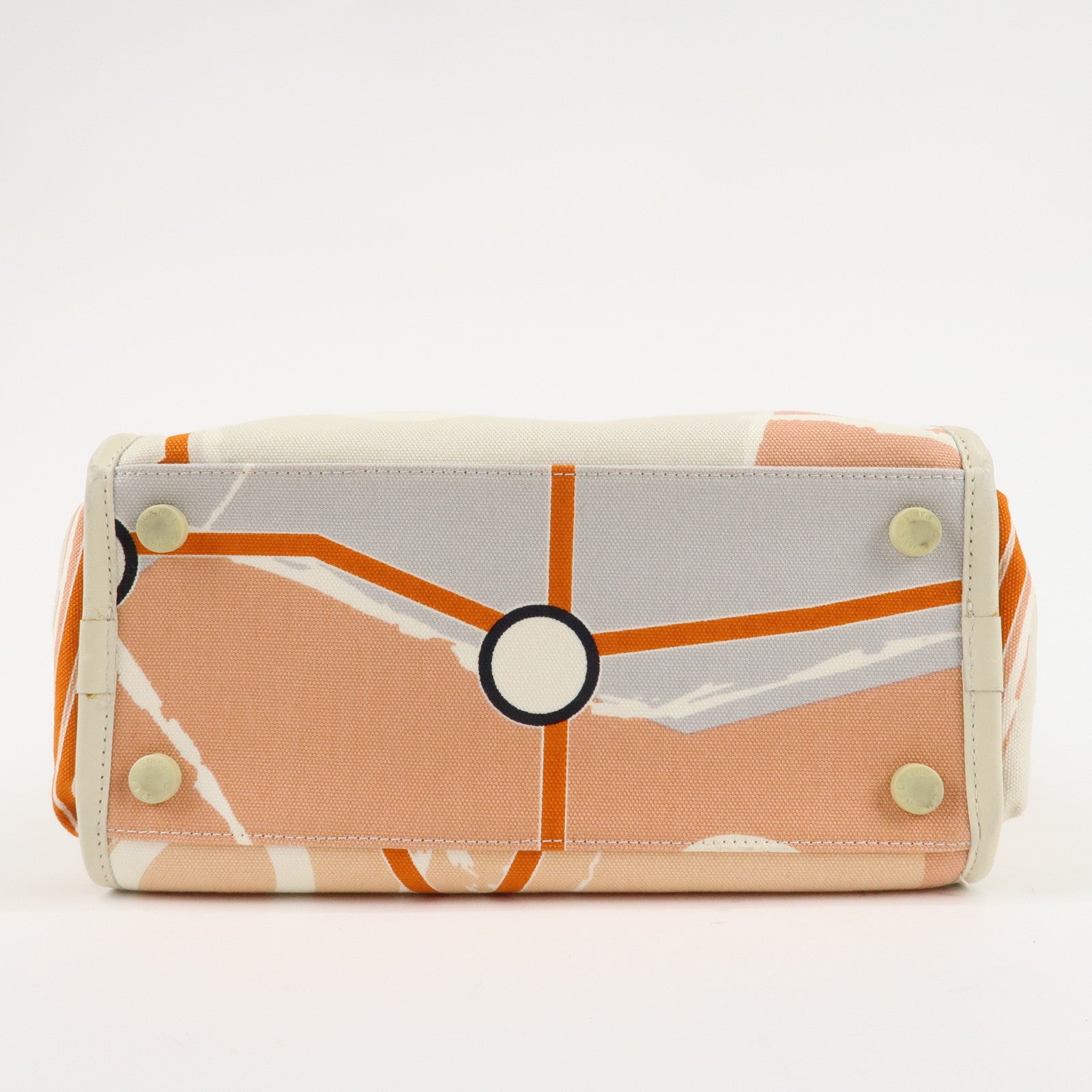 CHANEL Cruise Line Canvas Spangle Paris Map Tote Bag A30833 Used