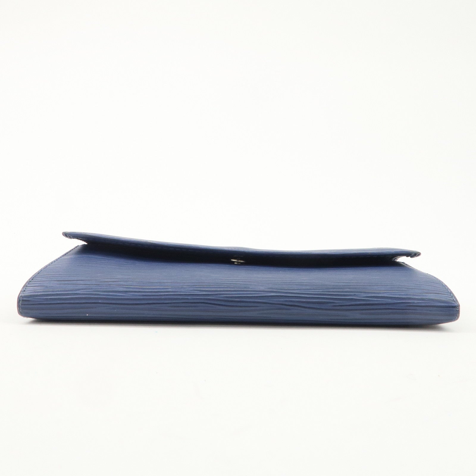 Louis Vuitton Epi Porte Monnaie Credit Wallet Toledo Blue M6359G Used