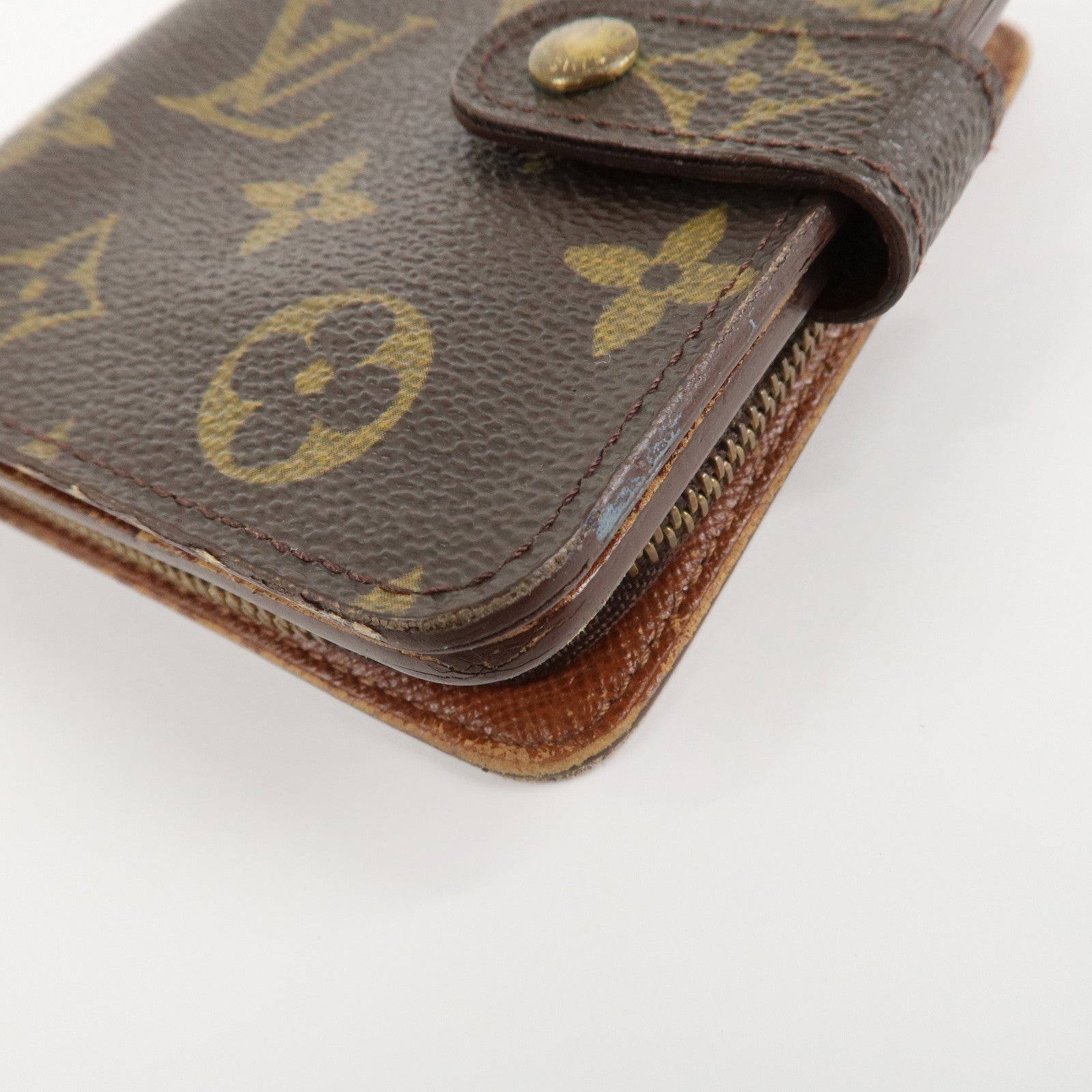 Louis Vuitton Set of 2 Monogram Compact Zip M61667 Used