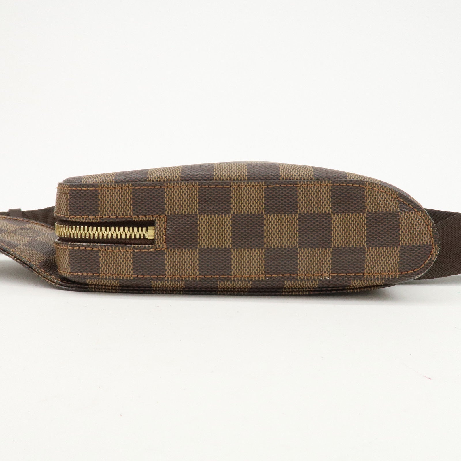 Louis Vuitton Damier Ebene Geronimos Body Waist Bag Brown N51994 Used