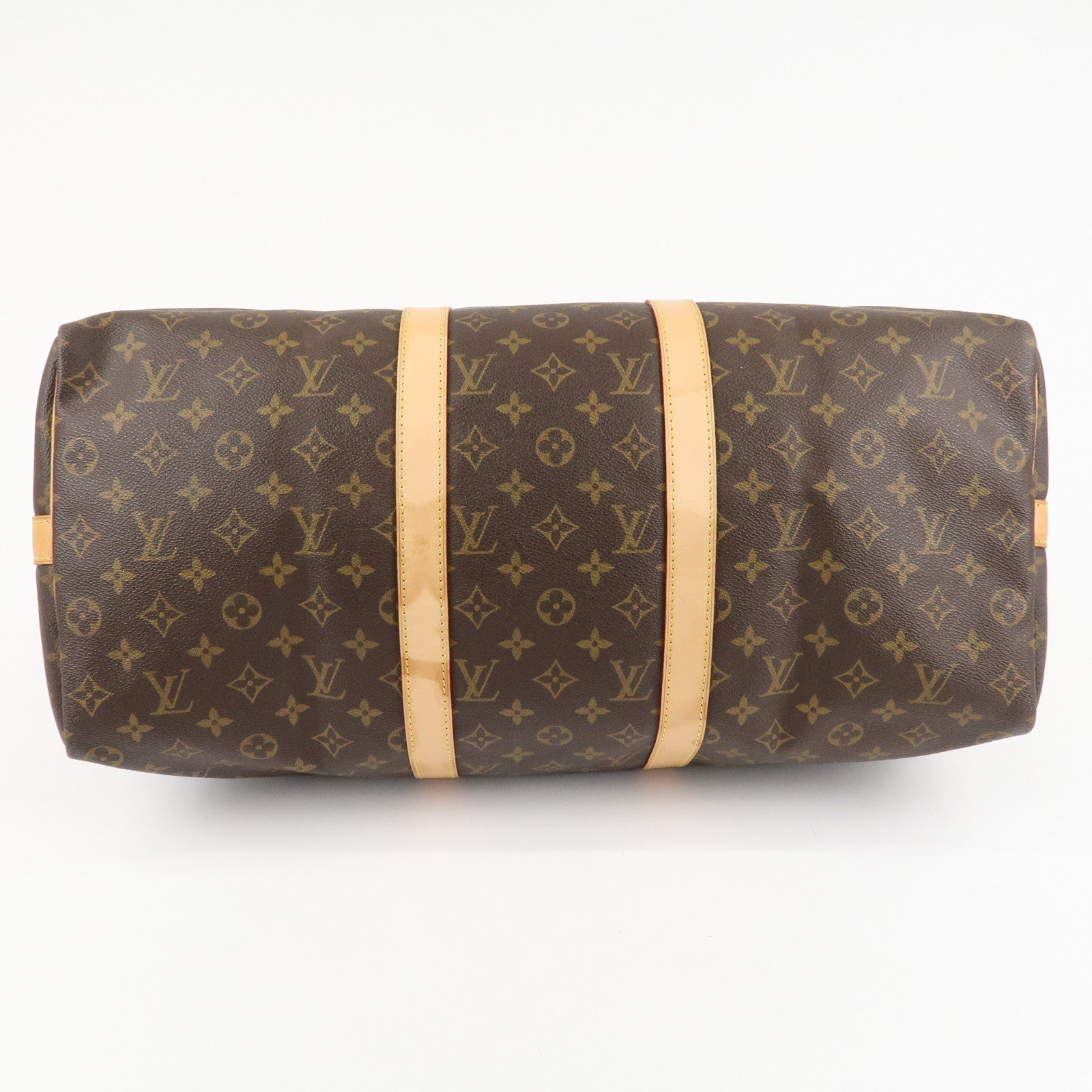 Louis Vuitton Monogram Keep All Bandouliere 50 Boston Bag M41416 Used