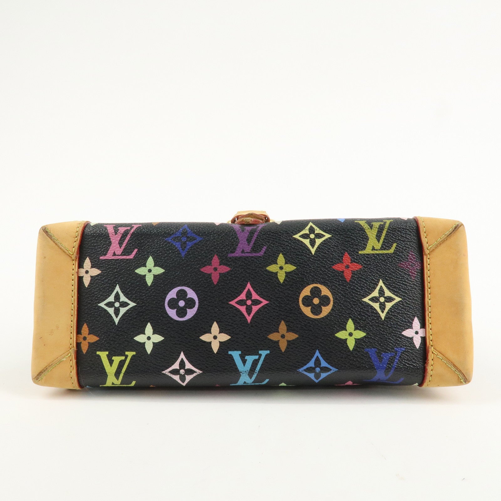 Louis Vuitton Monogram Multicolor Eliza Shoulder Bag M40099 Black Used