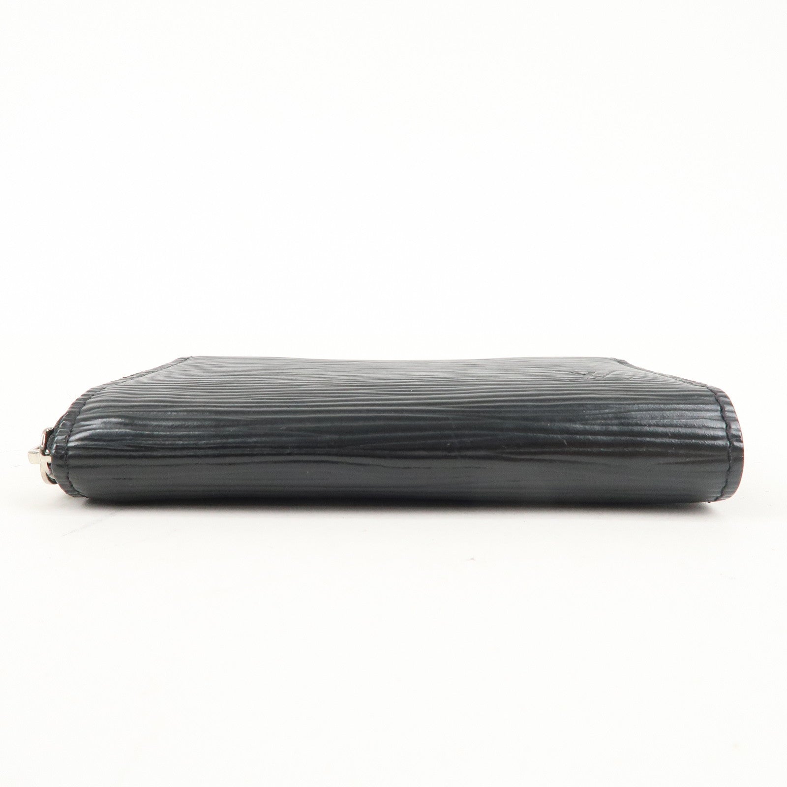 Louis Vuitton Epi Leather Zippy Coin Case Wallet Noir M60152 Used