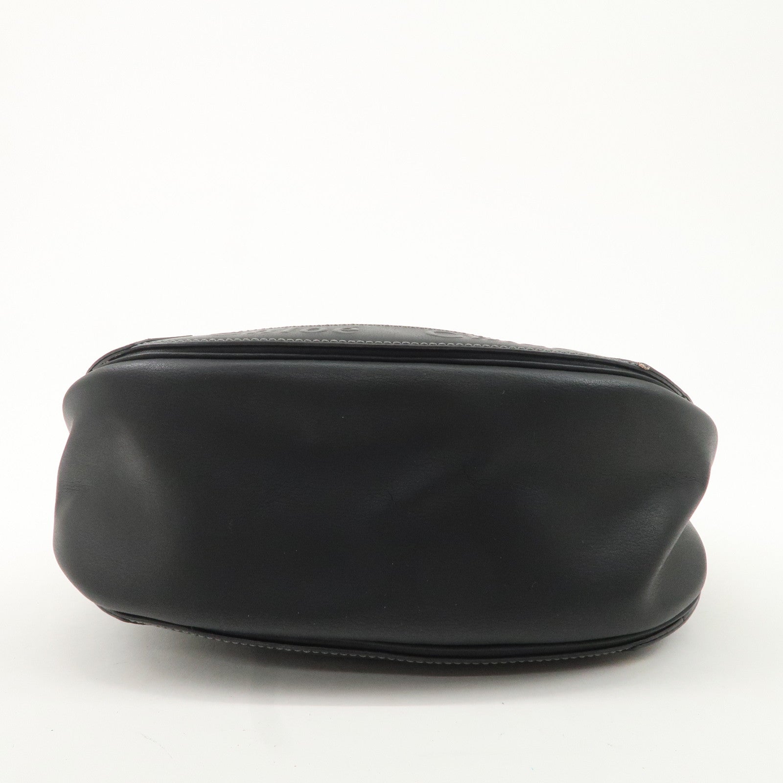 Chloe Leather Eden Tassel Shoulder Bag Black 01-11-62 Used