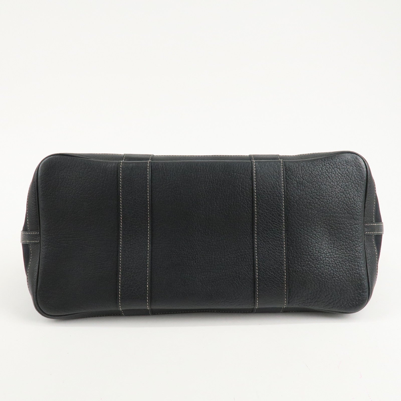 HERMES Toile Officier Negonda Garden Party PM I Stamped Tote Bag Used