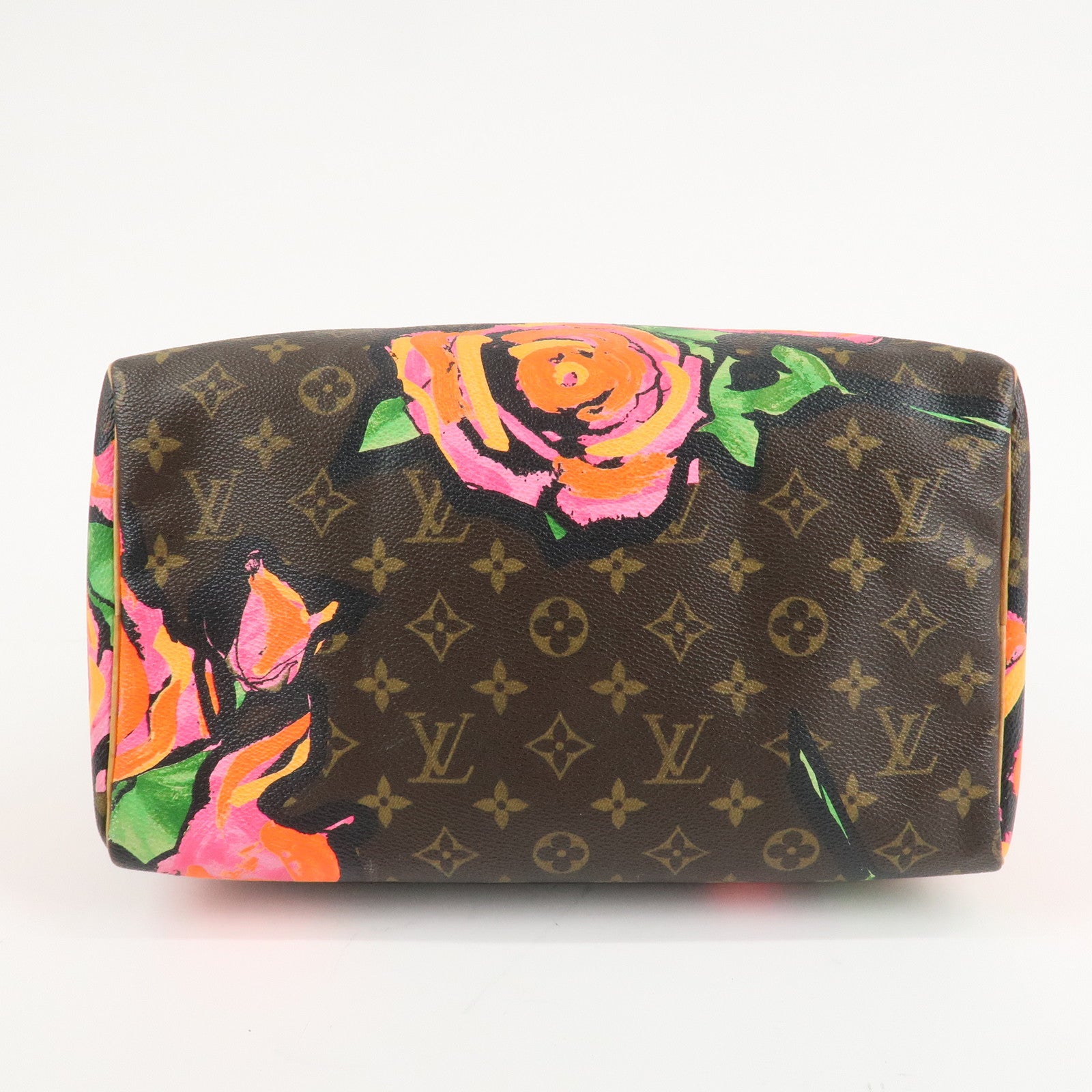 Louis Vuitton Monogram Rose Speedy 30 Hand Bag Boston Bag M48610 Used