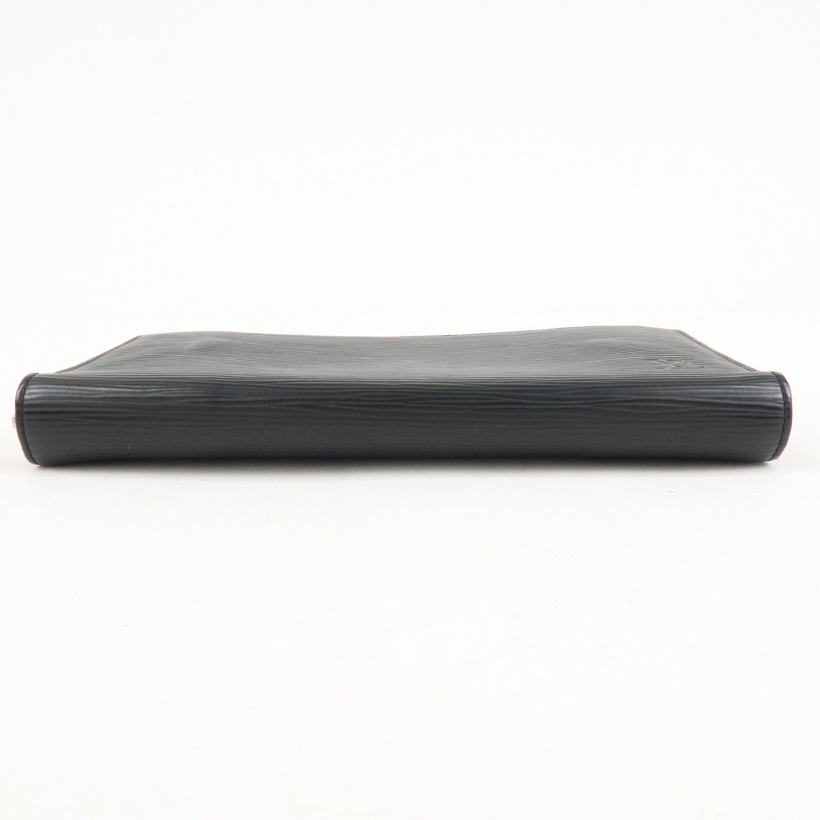 Louis Vuitton Epi Zippy Organizer Wallet Black Noir M63852 Used