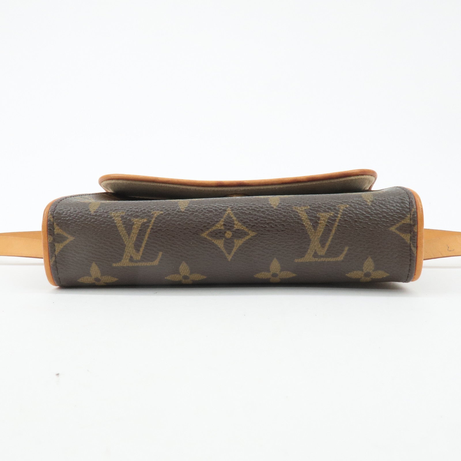 Louis Vuitton Monogram Pochette Florentine Waist Bag Belt M M51855 Used