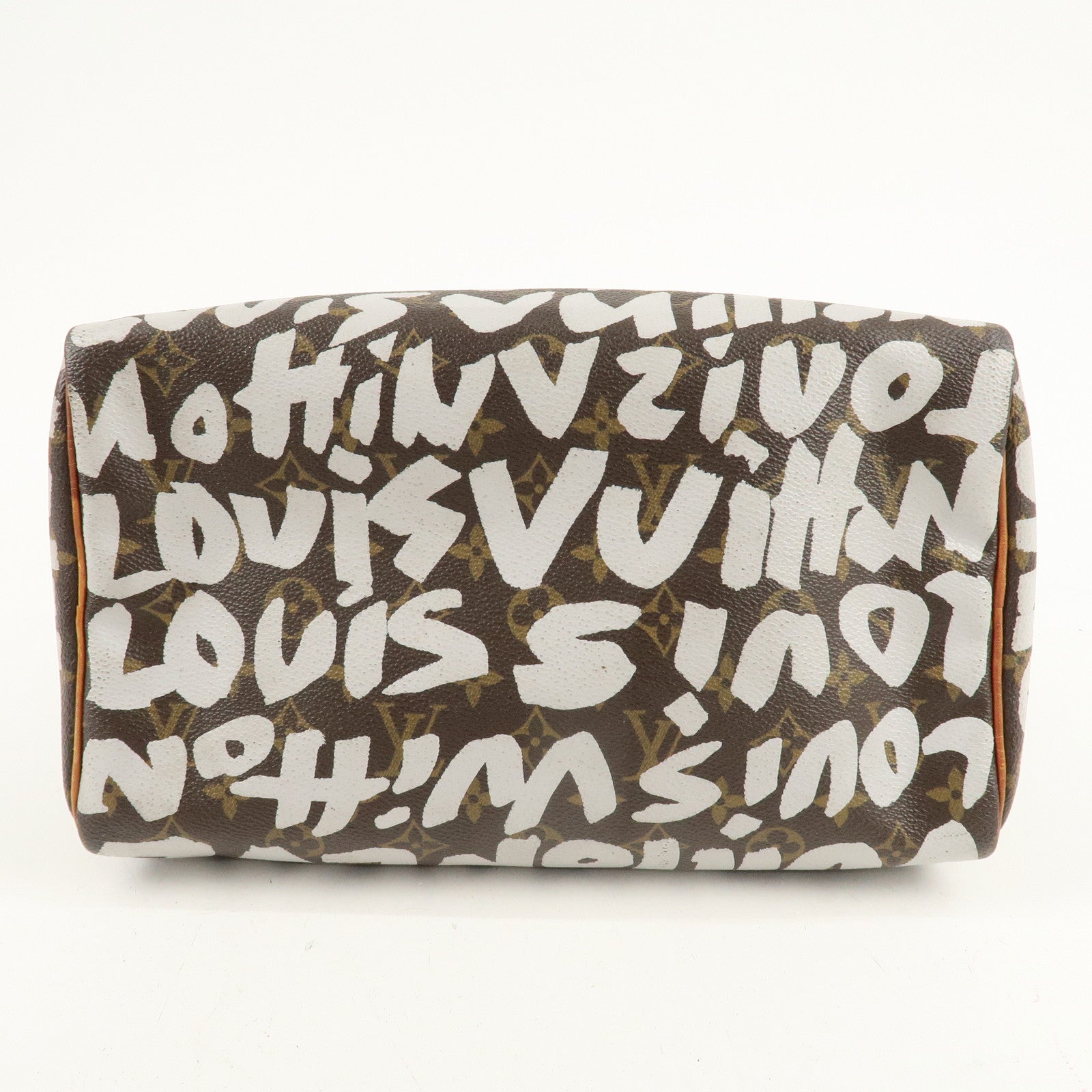 Louis Vuitton Monogram Graffiti Speedy 30 Boston Bag M92195 Used