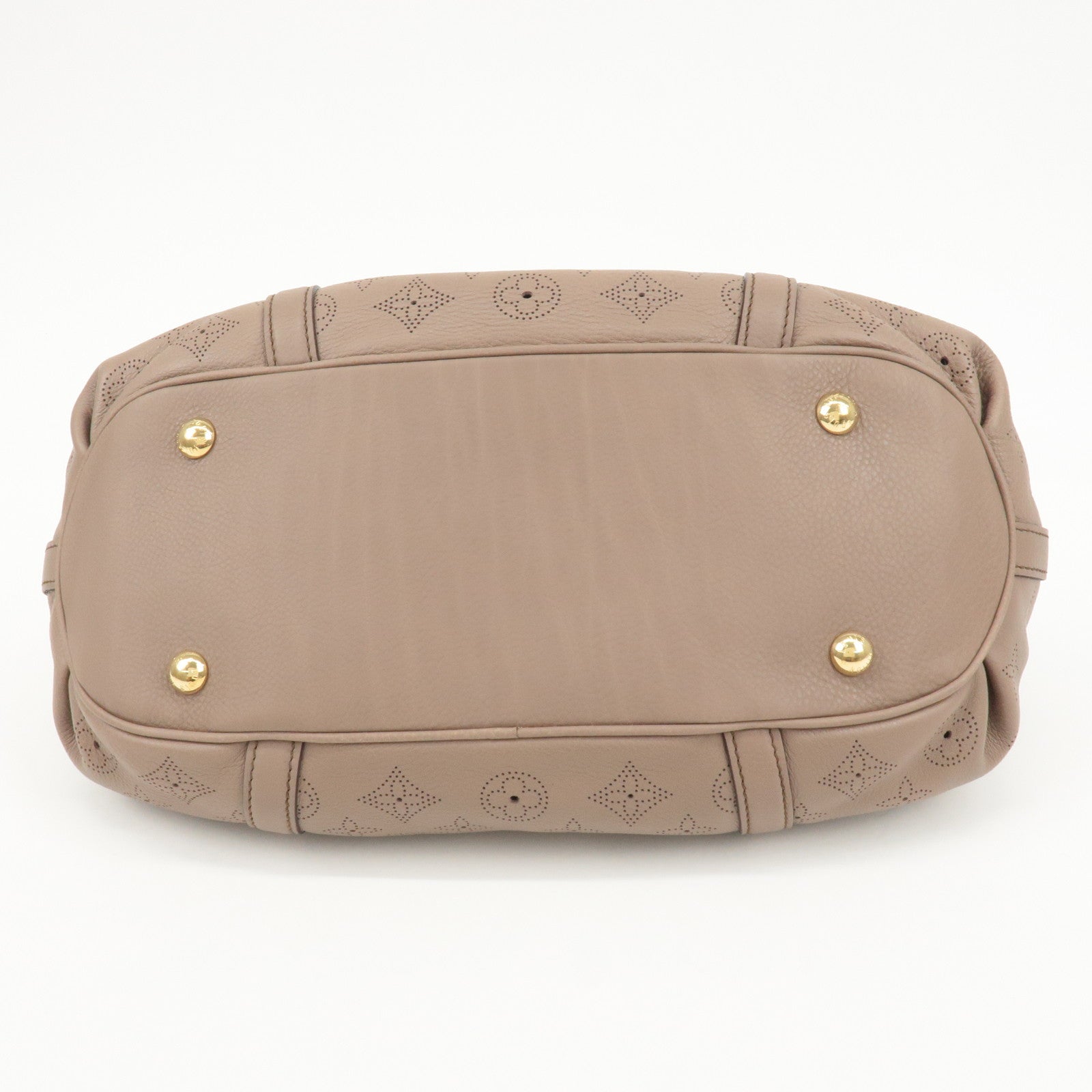 Louis Vuitton Monogram Mahina Lunar PM Shoulder Bag Sables M93433 Used