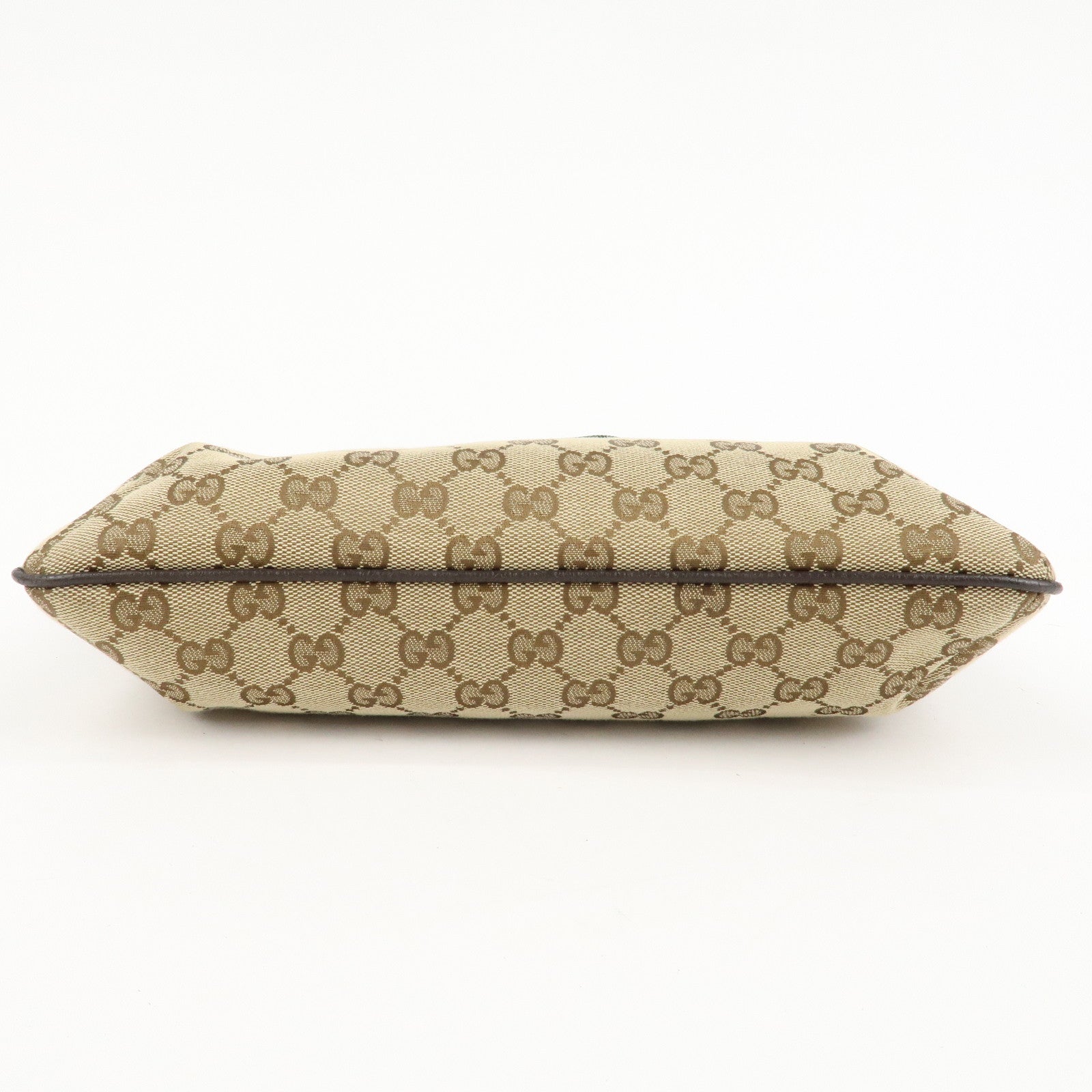 GUCCI Sherry GG Canvas Leather Shoulder Bag Crossbody 189749 Used