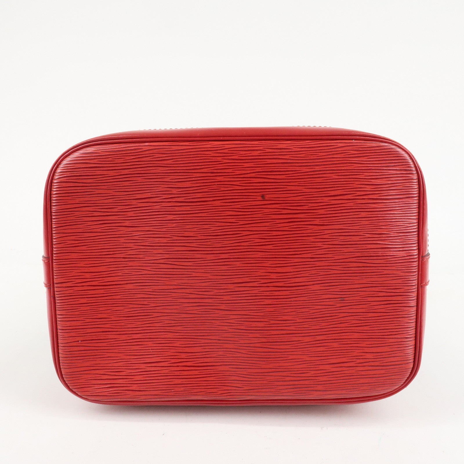 Louis Vuitton Epi Noe Shoulder Bag Noir Castilian Red M44017 Used