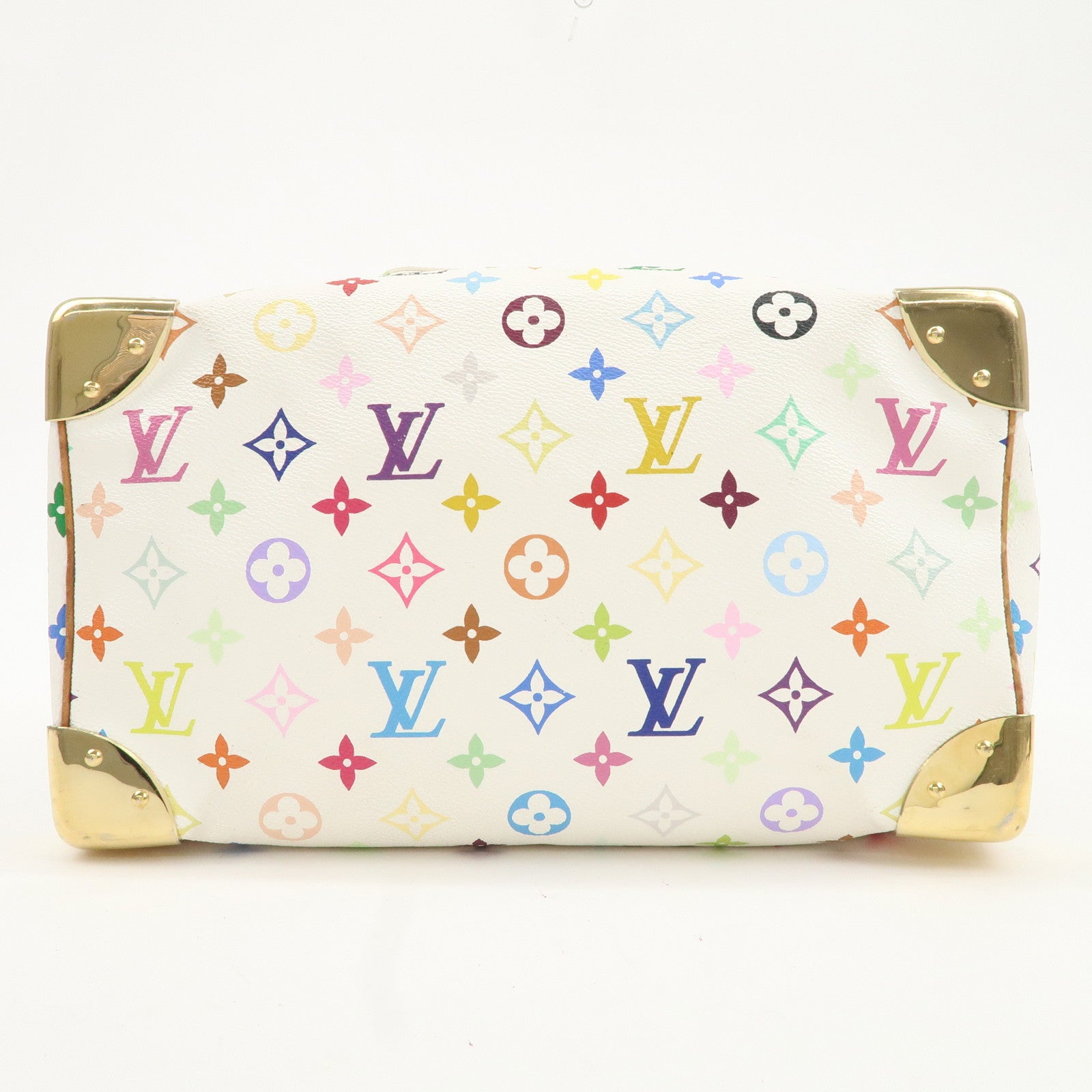 Louis Vuitton Monogram Multicolor Speedy 30 Hand Bag M92643 Used