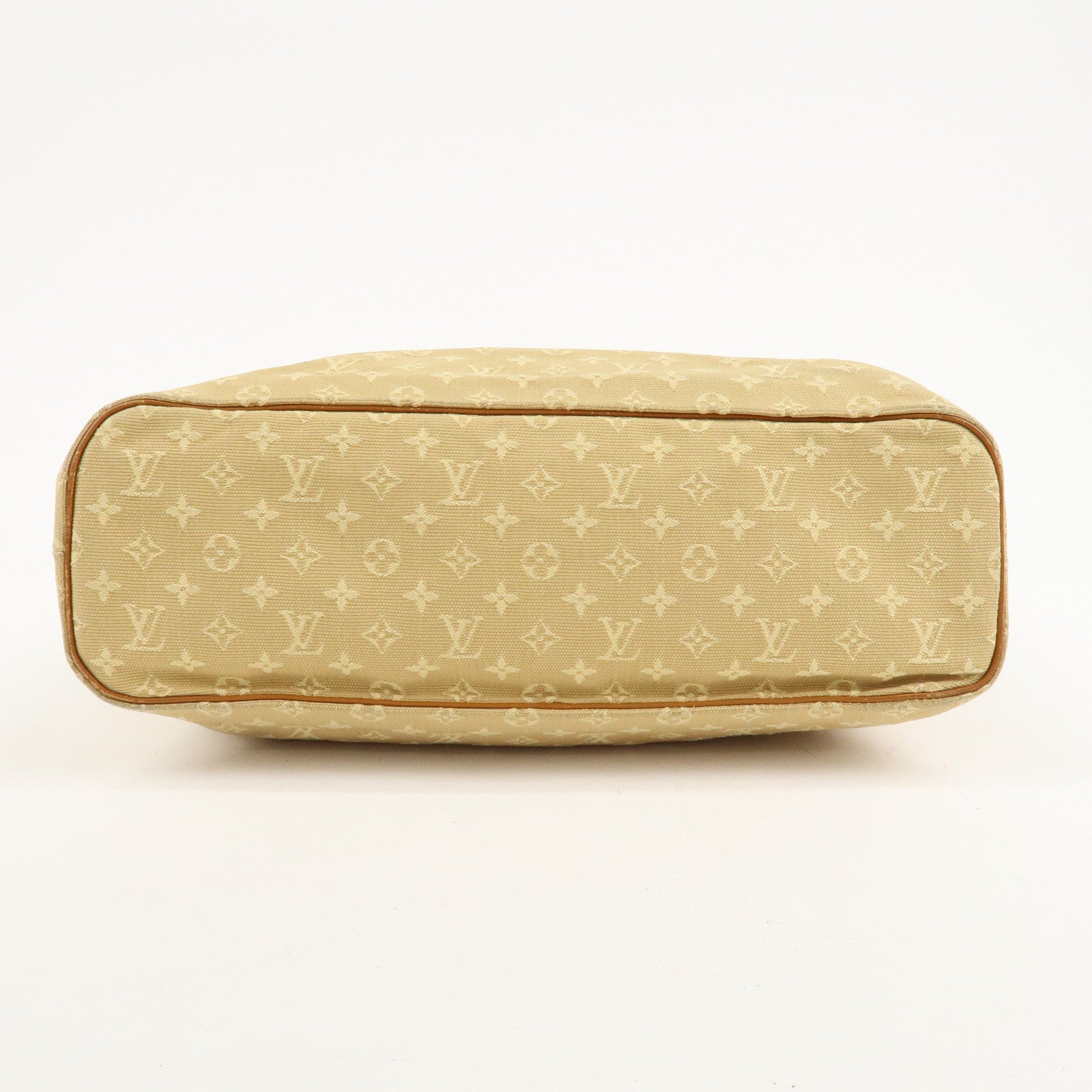Louis Vuitton Monogram Mini Lucille GM Tote Bag Beige M92683 Used