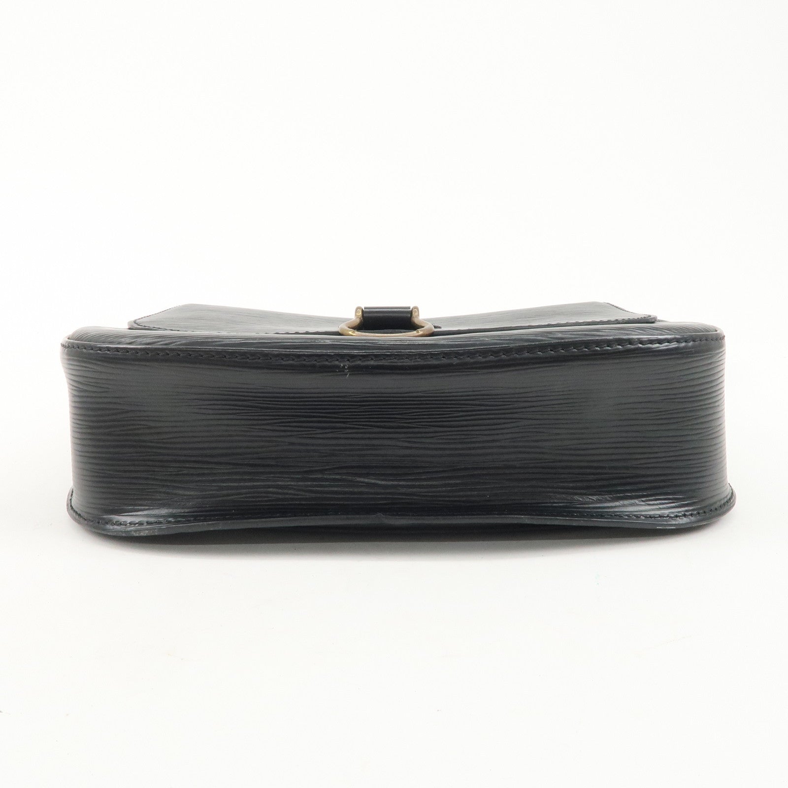 Louis Vuitton Epi Saint Cloud Shoulder Bag Black Noir M52192 Used