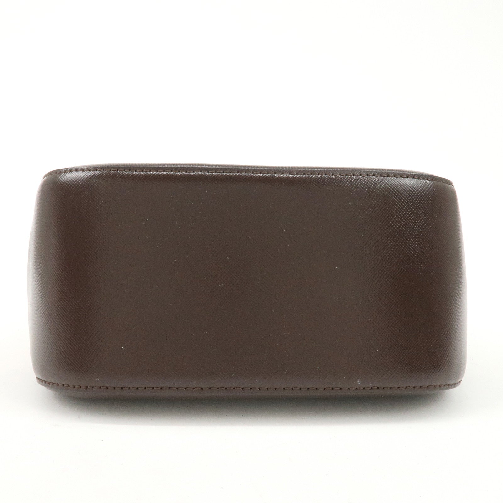 BURBERRY Nylon Leather Nova Plaid Shoulder Hand Bag Beige Black Used