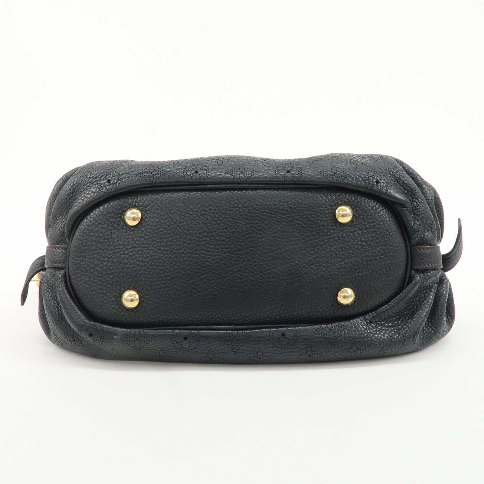 Louis Vuitton Monogram Mahina XS Shoulder Bag Black M95660 Used