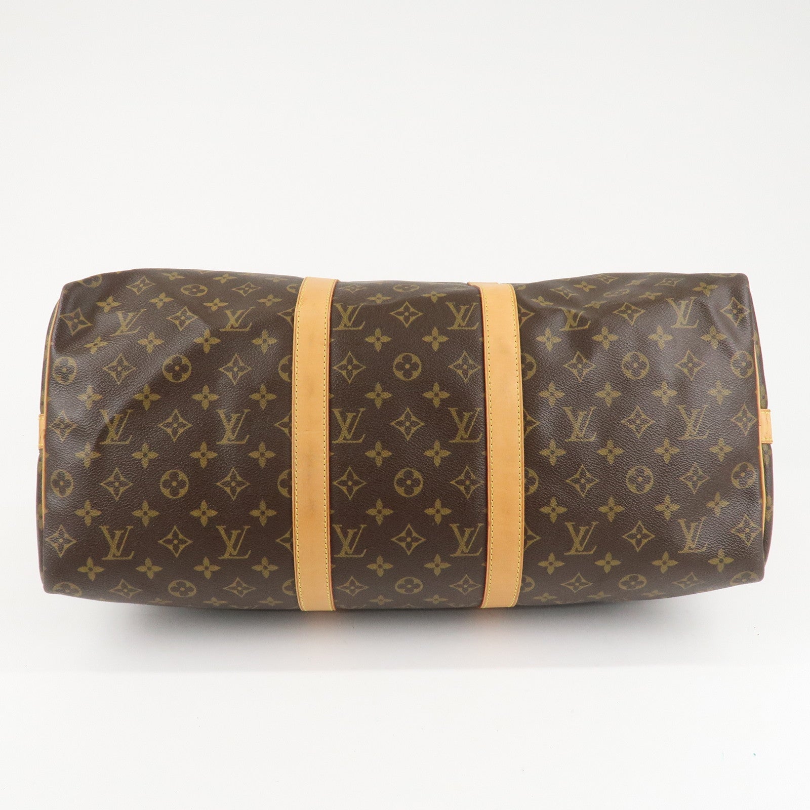 Louis Vuitton Monogram Keep All Bandouliere 50 Boston Bag M41416 Used