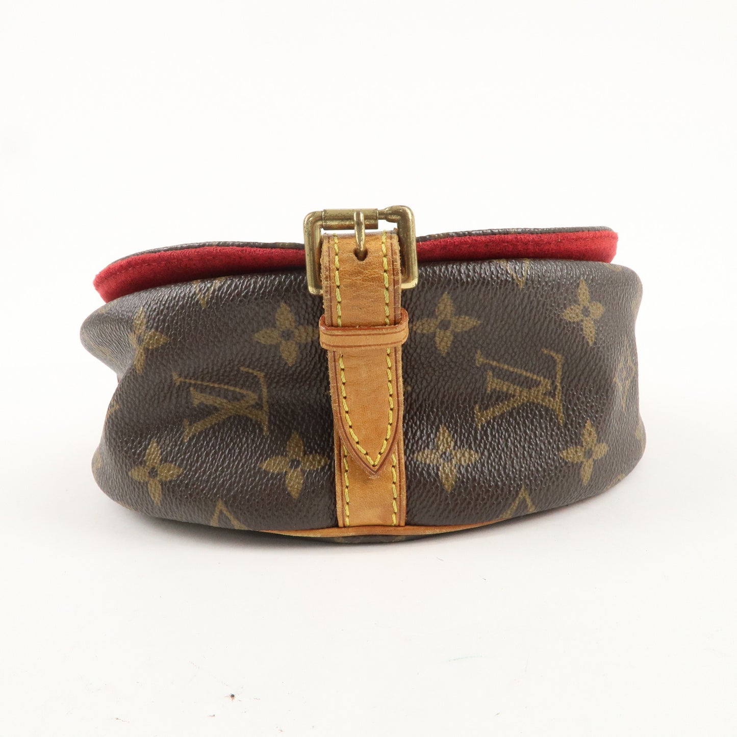 Louis Vuitton Monogram Tamburan Shoulder Bag Brown M51179