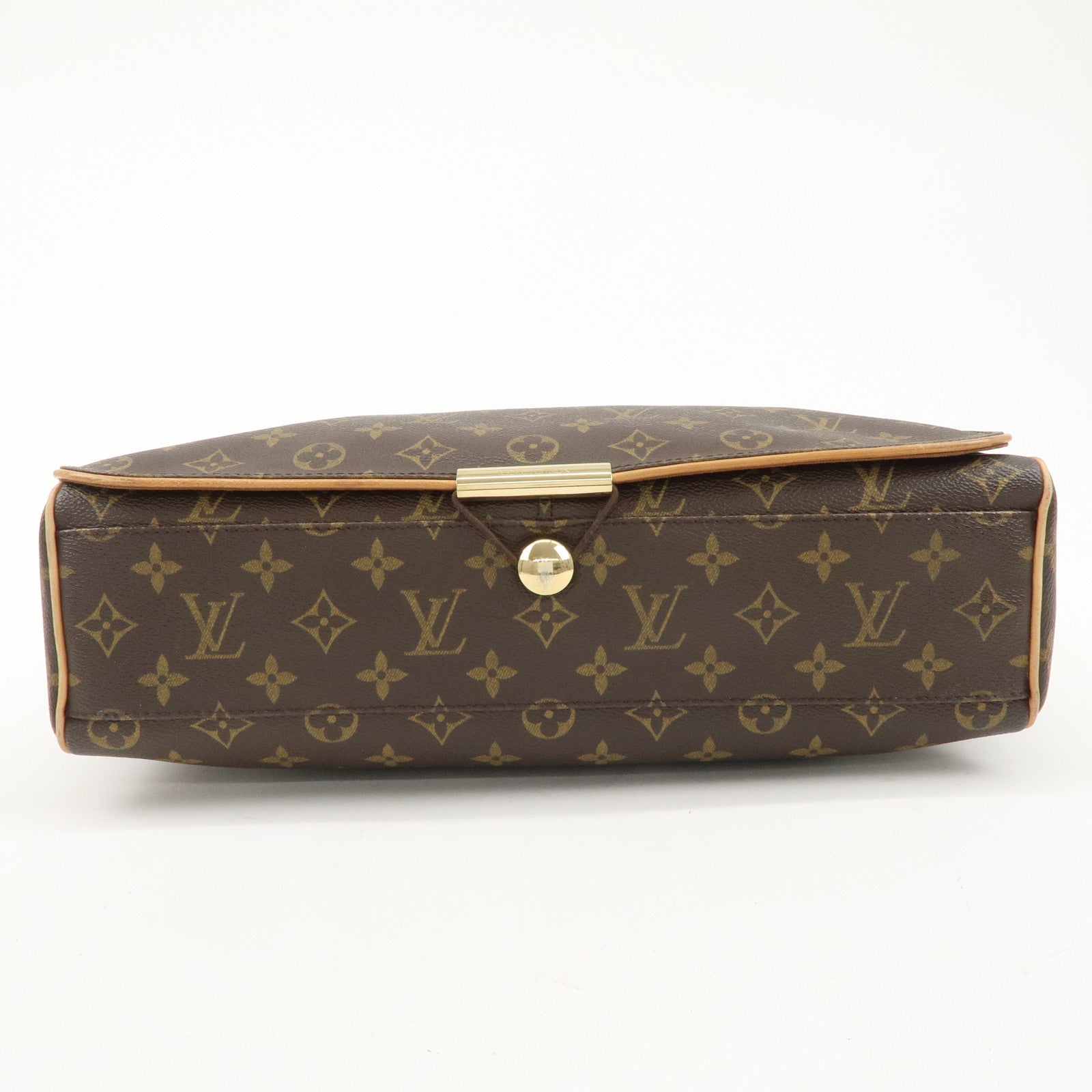 Louis Vuitton Monogram Abbesses Messenger Bag Brown M45257 Used