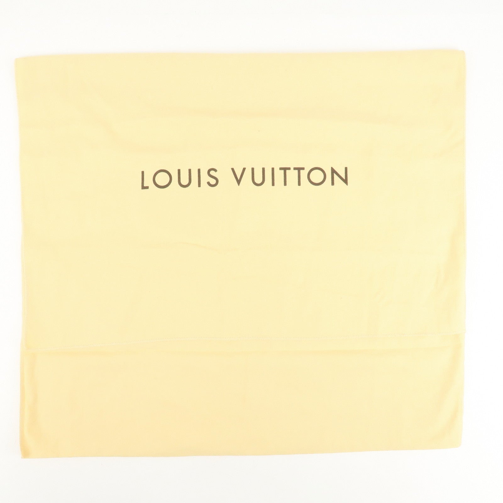 Louis Vuitton Set Of 10 Dust Bag Flap Style Beige Used