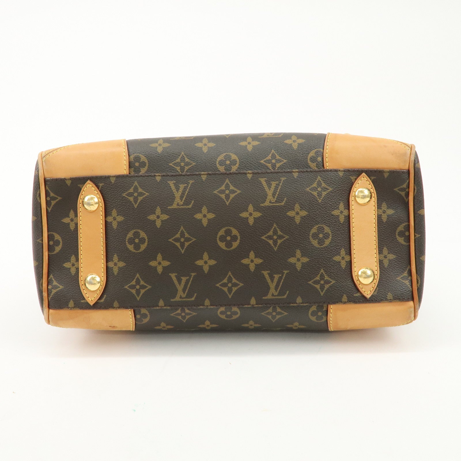 Louis Vuitton Monogram Retiro PM 2Way Bag Hand Bag M40325 Used
