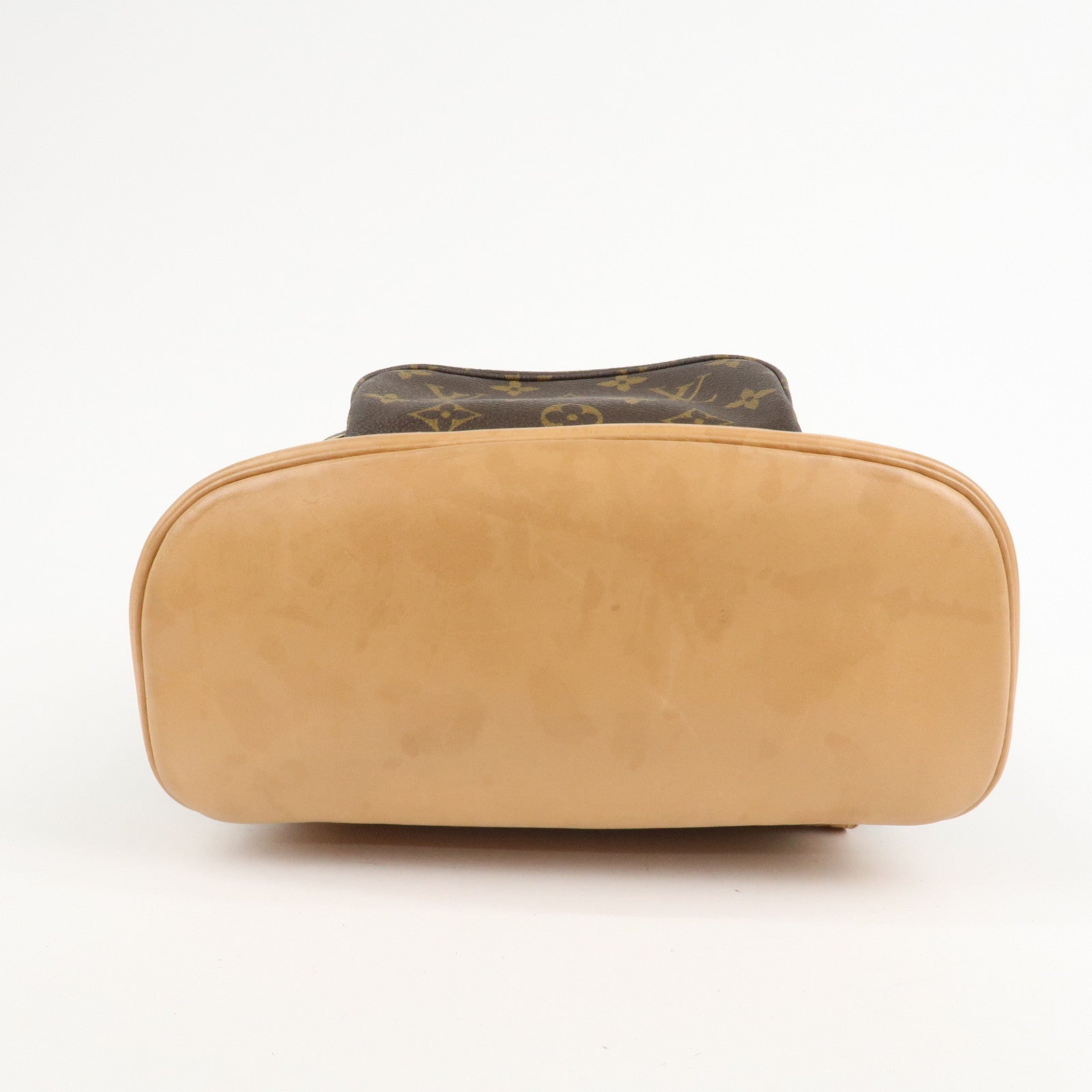 Louis Vuitton Monogram Montsouris MM Back Pack Bag M51136 Used