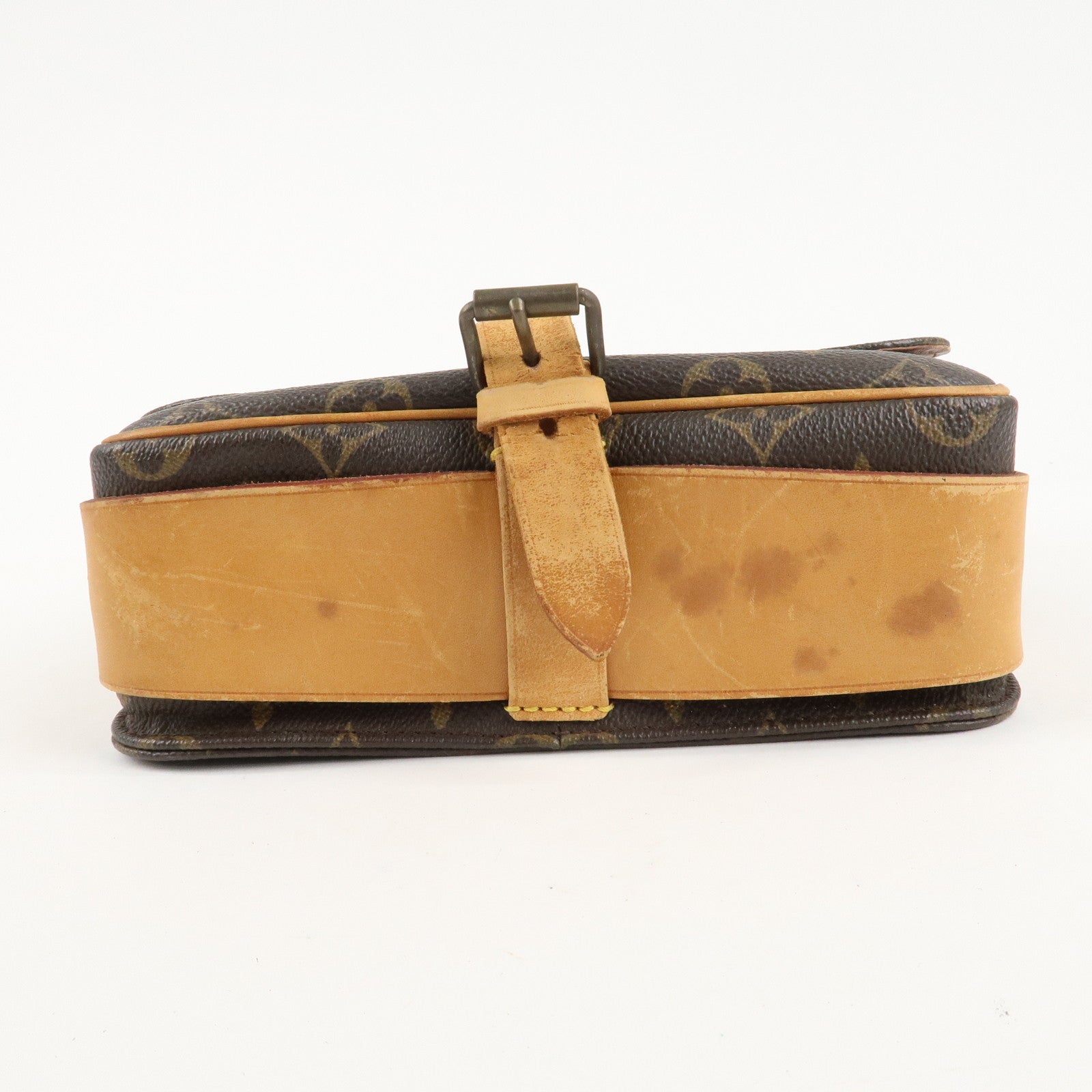 Louis Vuitton Monogram Cartouchiere 22 Shoulder Bag M51253 Used