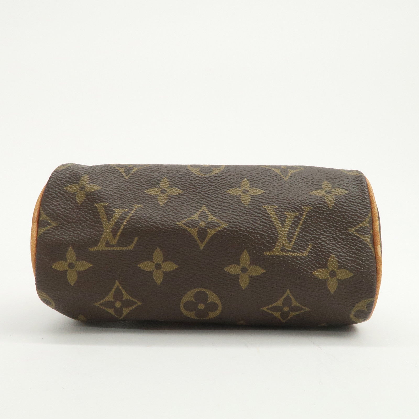 Louis Vuitton Monogram Mini Speedy & Strap Brown M41534 Used