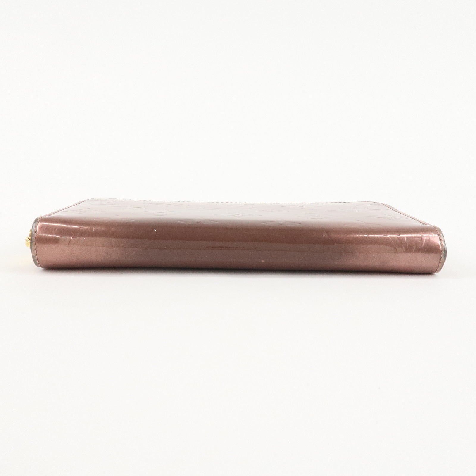 Louis Vuitton Monogram Vernis Zippy Long Wallet Used