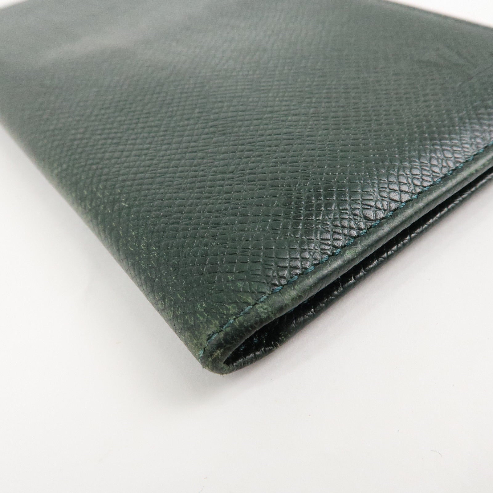 Louis Vuitton Taiga Set of 2 Wallet Epicea M30394 M30454 Used