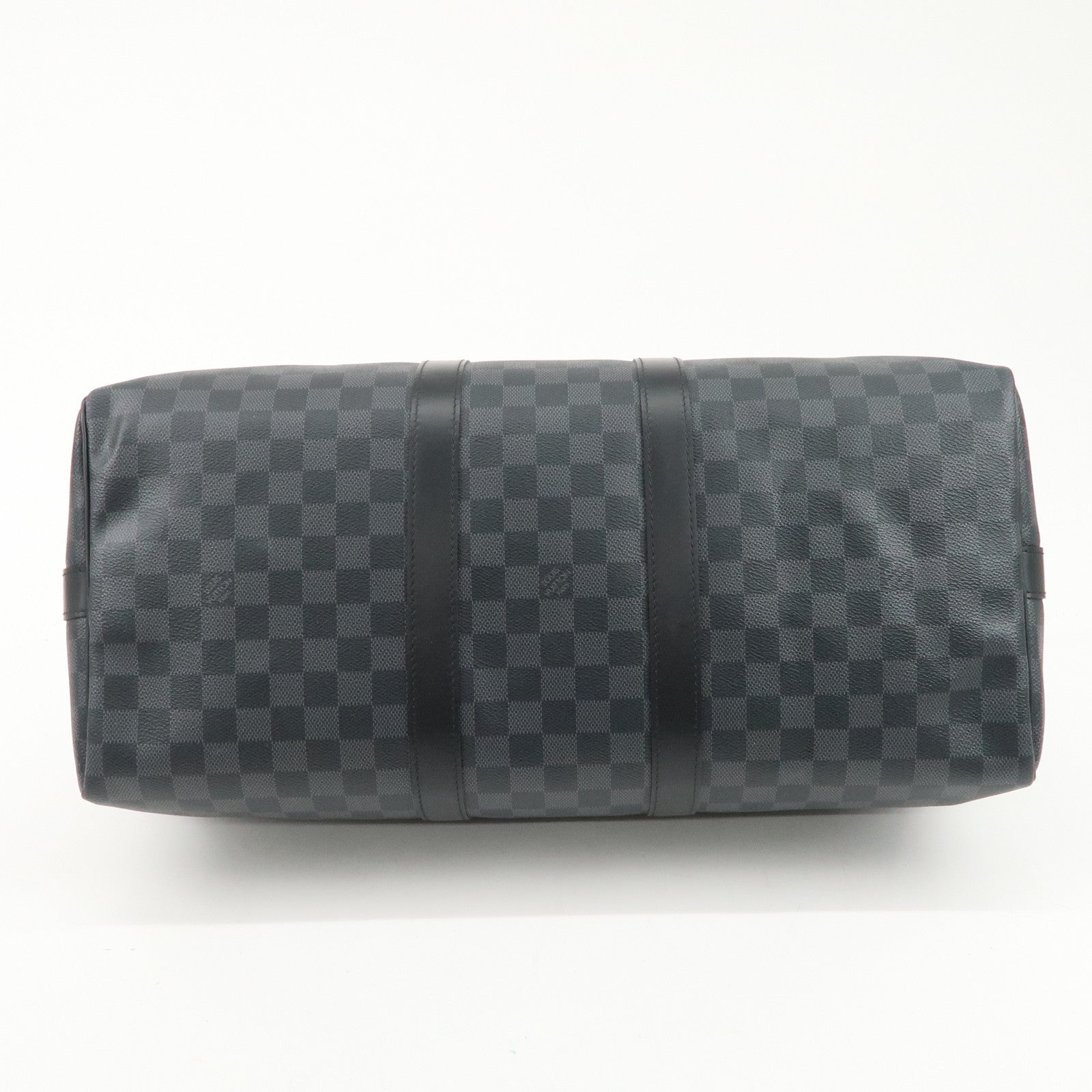Louis Vuitton Damier Graphite Keepall Bandouliere 45 N41418 Used