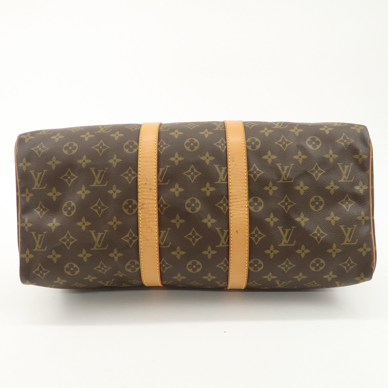 Louis Vuitton Monogram Keep All 45 Boston Bag M41428 Used