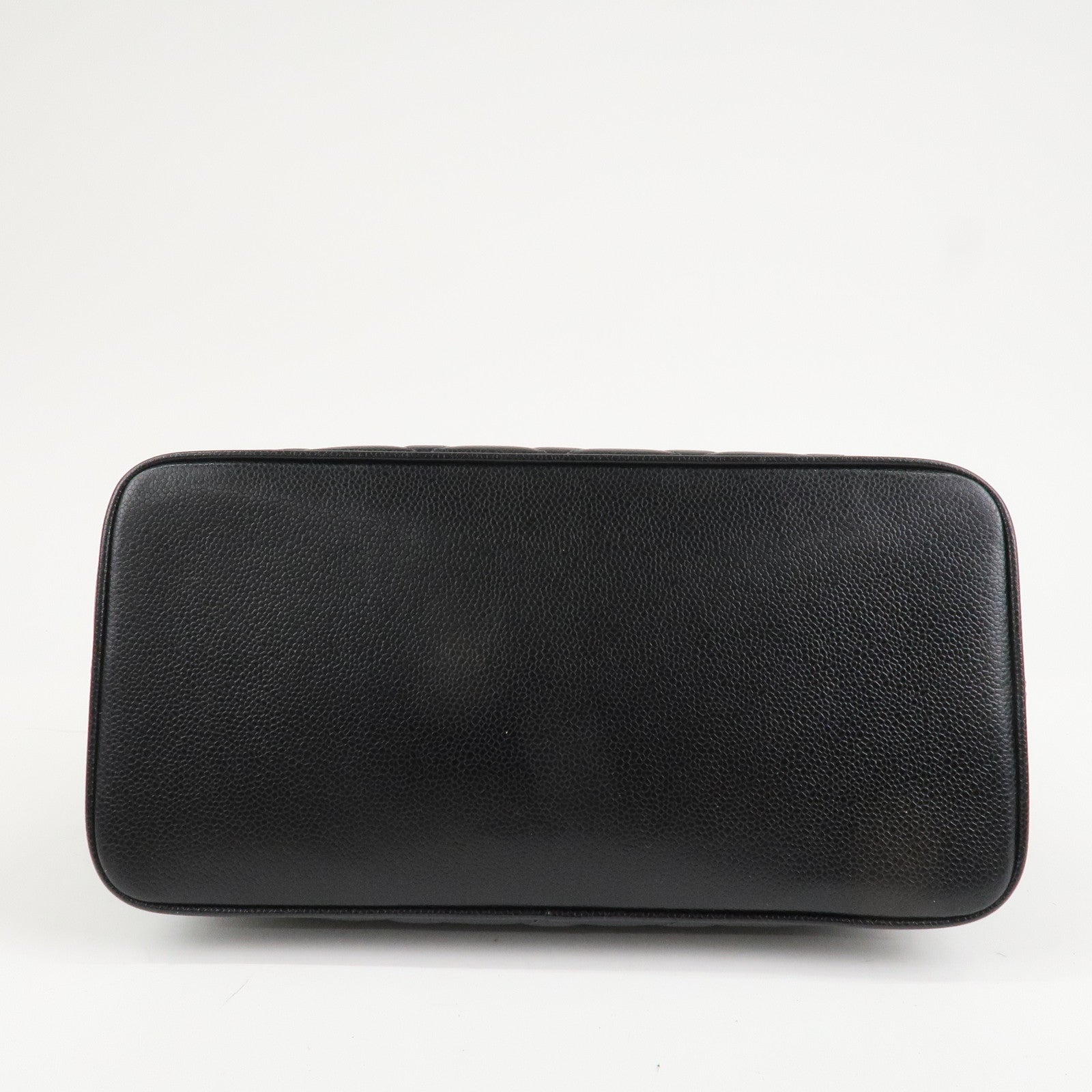 CHANEL Matelasse Caviar Skin Medalion Tote Bag Hand Bag A01804 Used