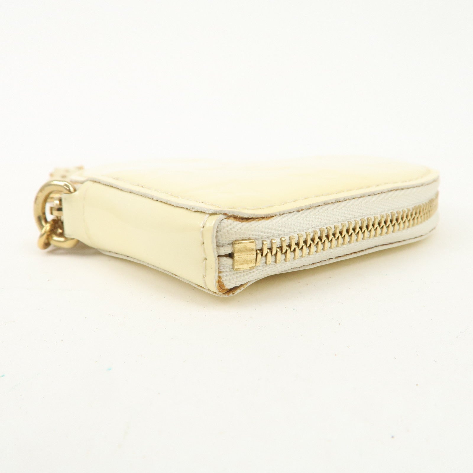 Louis Vuitton Monogram Vernis Porte Monnaie Couer Perle M91918 Used