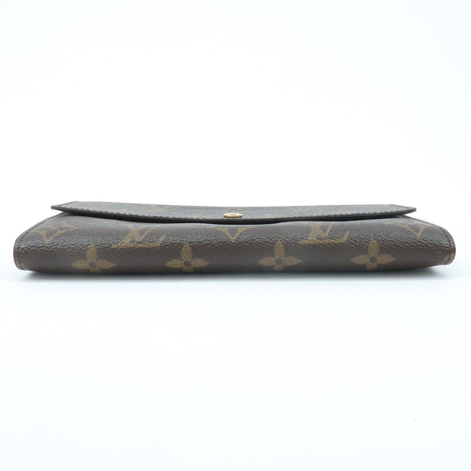 Louis Vuitton Monogram Porte Monnaie Credit Wallet M61726 Used