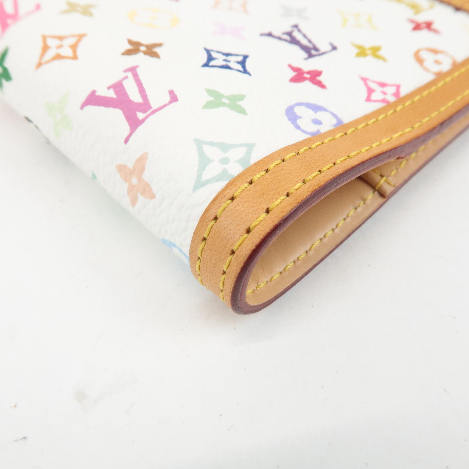 Louis Vuitton Monogram Multi Color Agenda PM Planner Cover R20896 Used