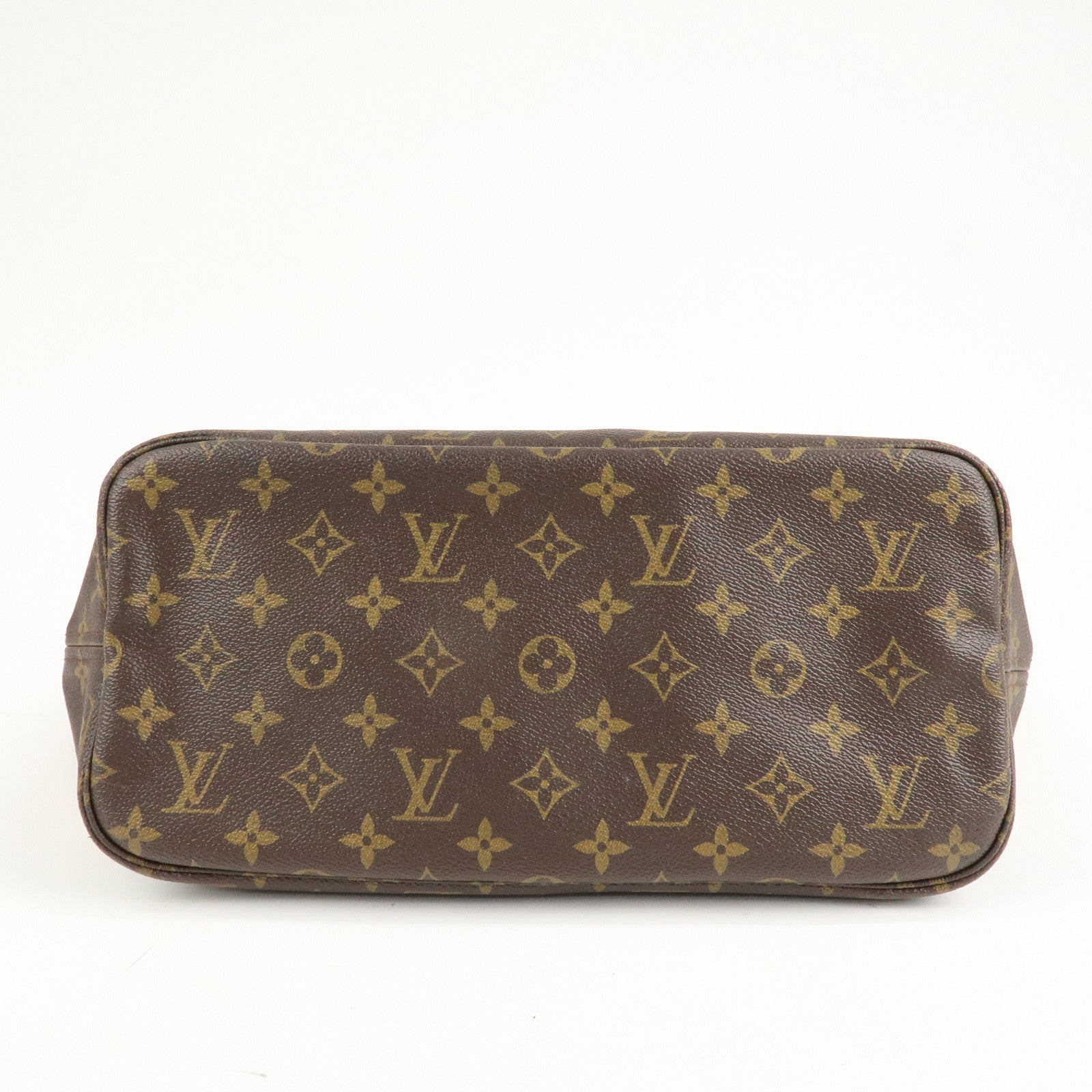 Louis Vuitton Monogram Neverfull MM Tote Bag Brown M40156 Used