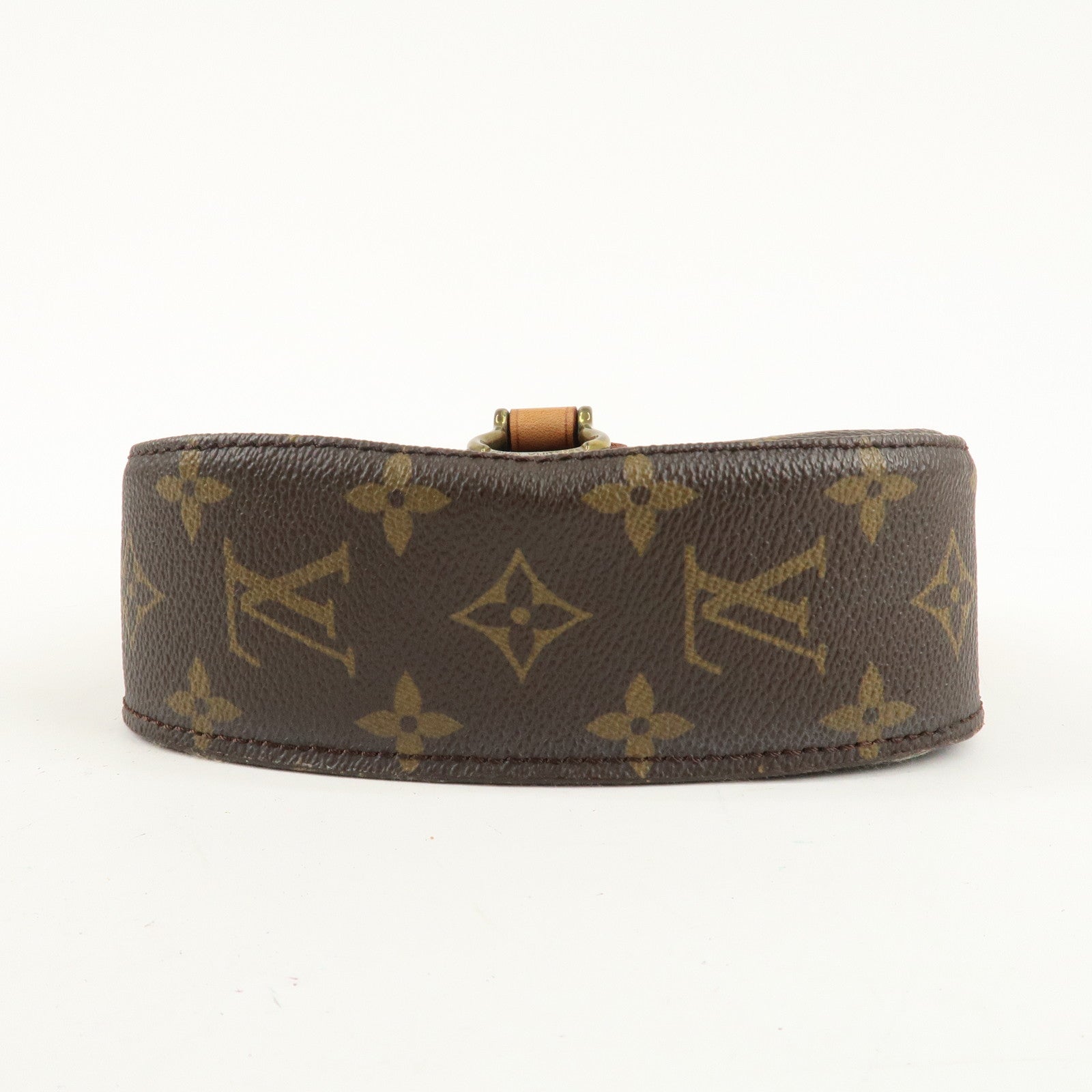 Louis Vuitton Monogram Saint Cloud MM Shoulder Bag Brown M51243 Used