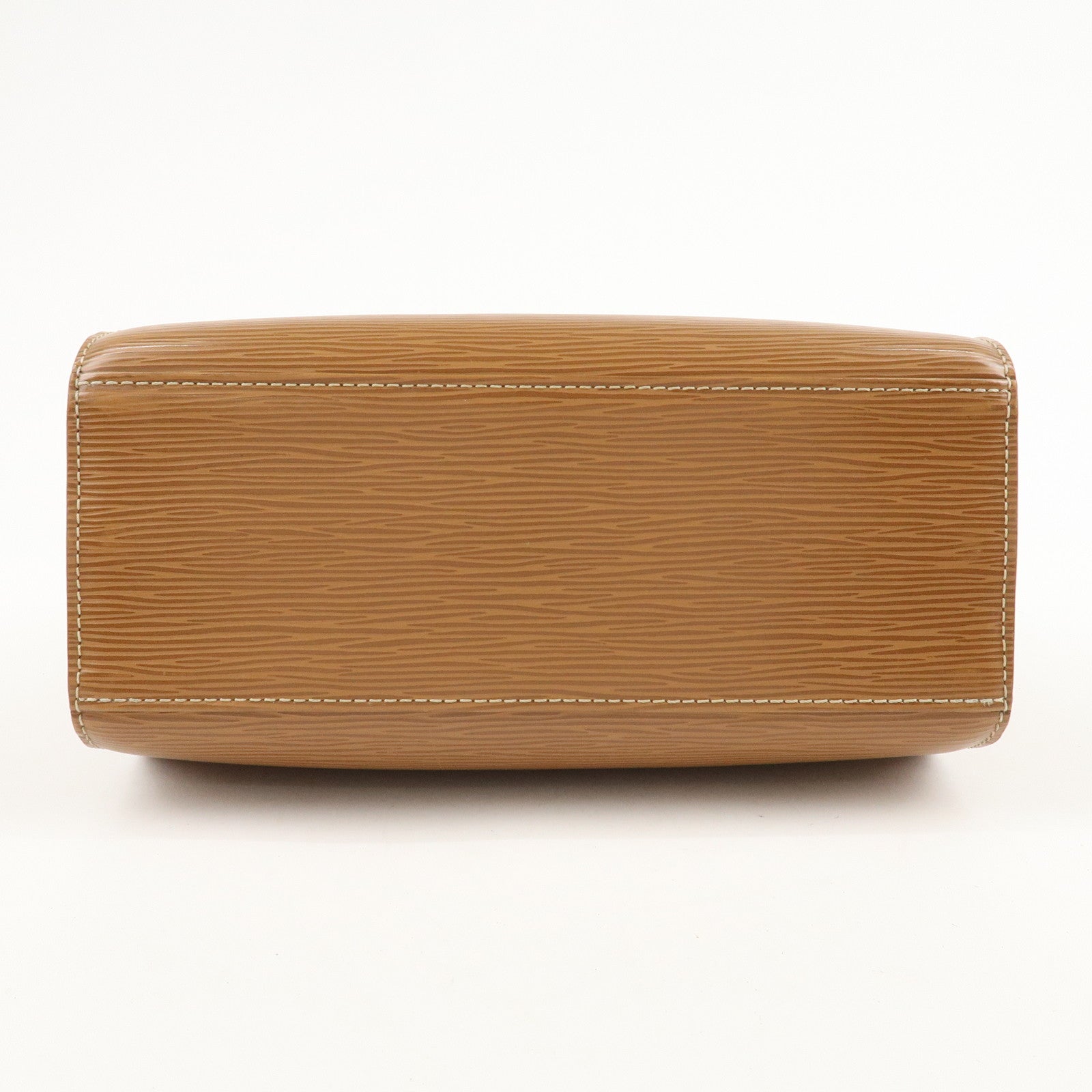 Louis Vuitton Epi Pont Neuf Hand Bag Zipang Gold M5205B Used